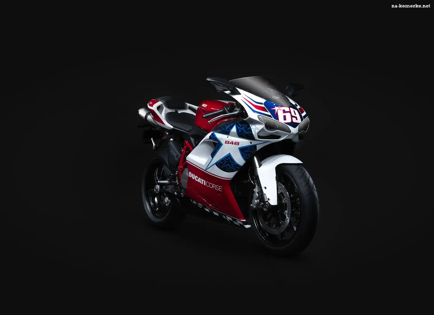 Ducati 848, Malowanie, Nicky Hayden