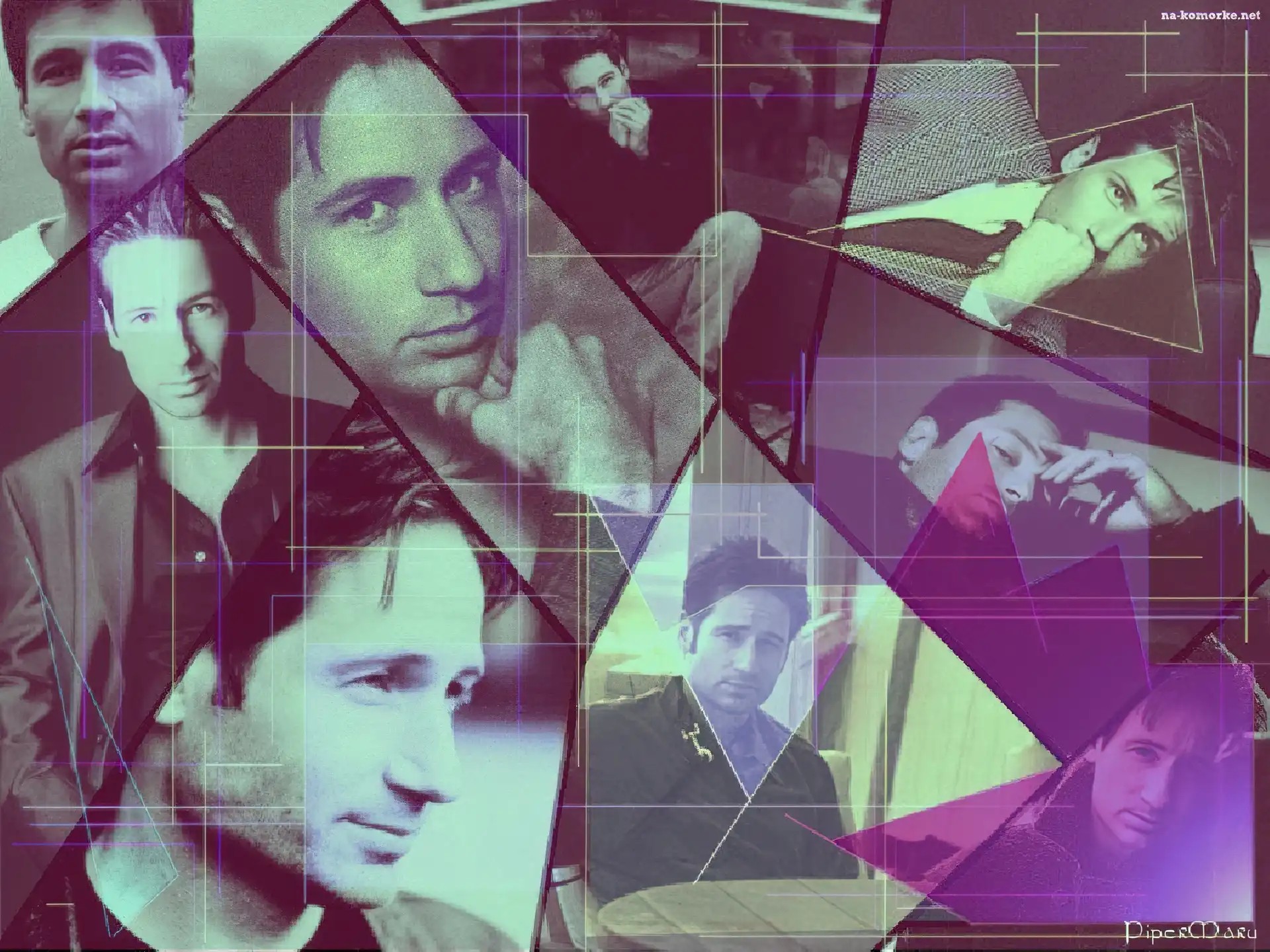 David Duchovny, twarze