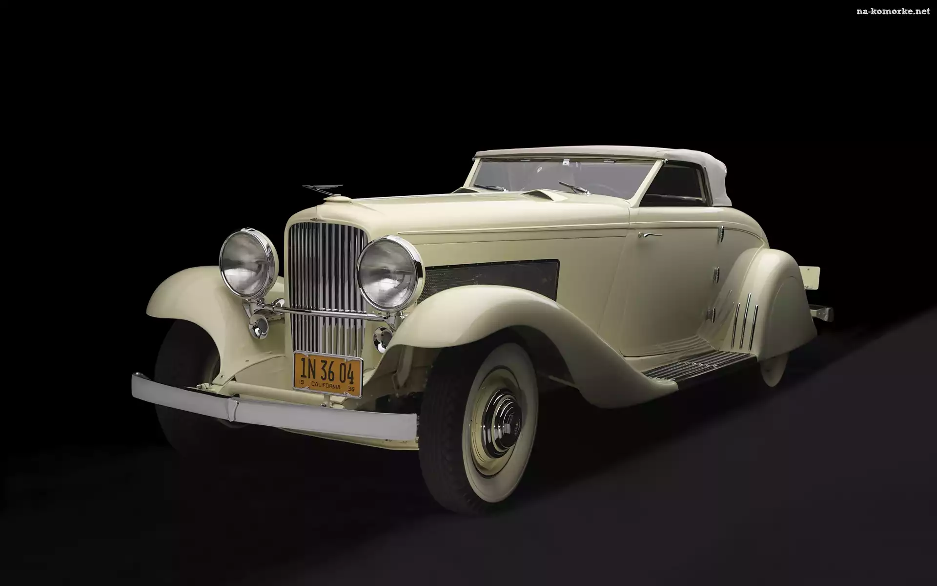 Zabytkowy, Duesenberg Model JN Convertible Coupe, 1935