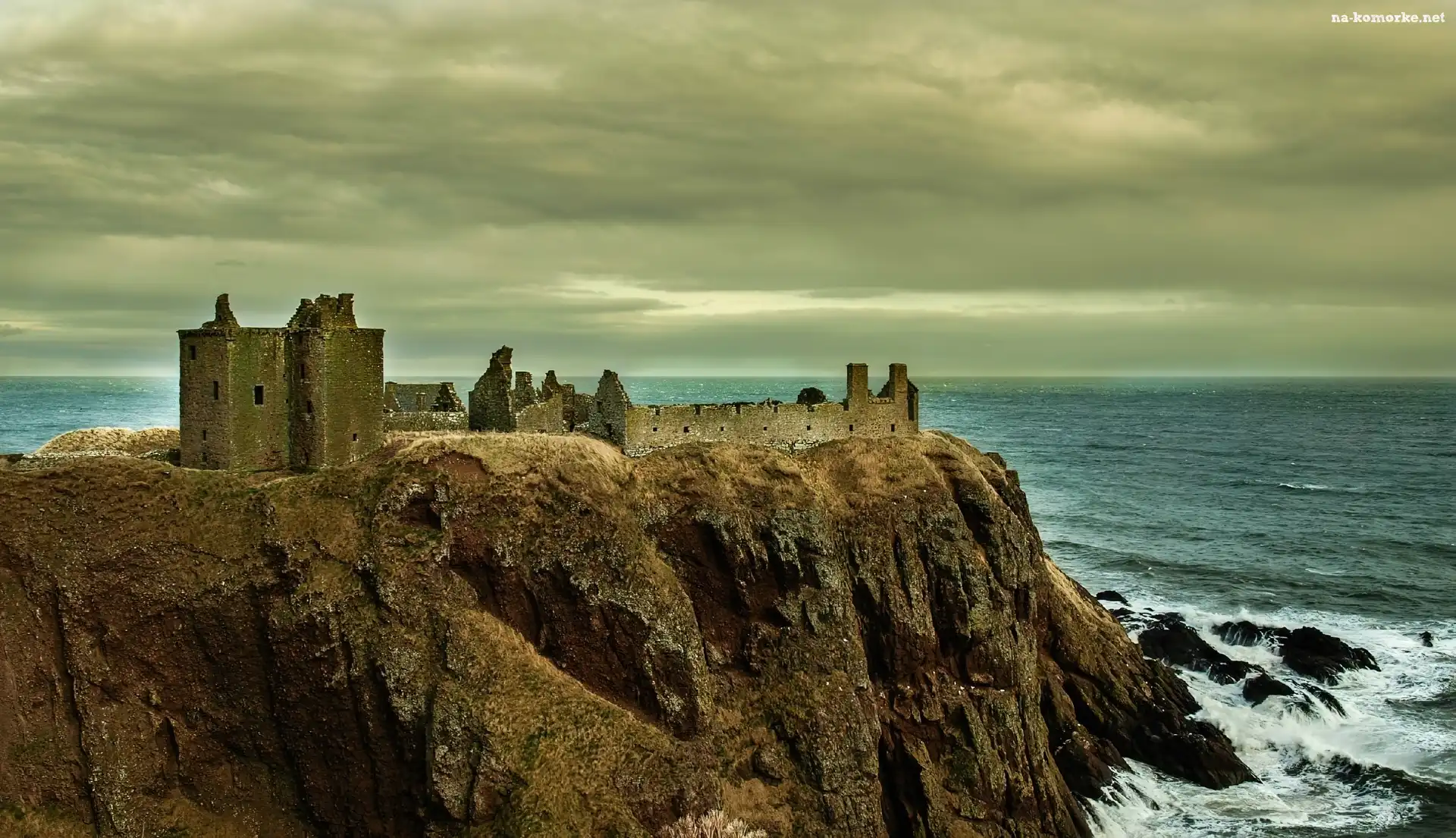 Zamek, Dunnottar, Szkocja