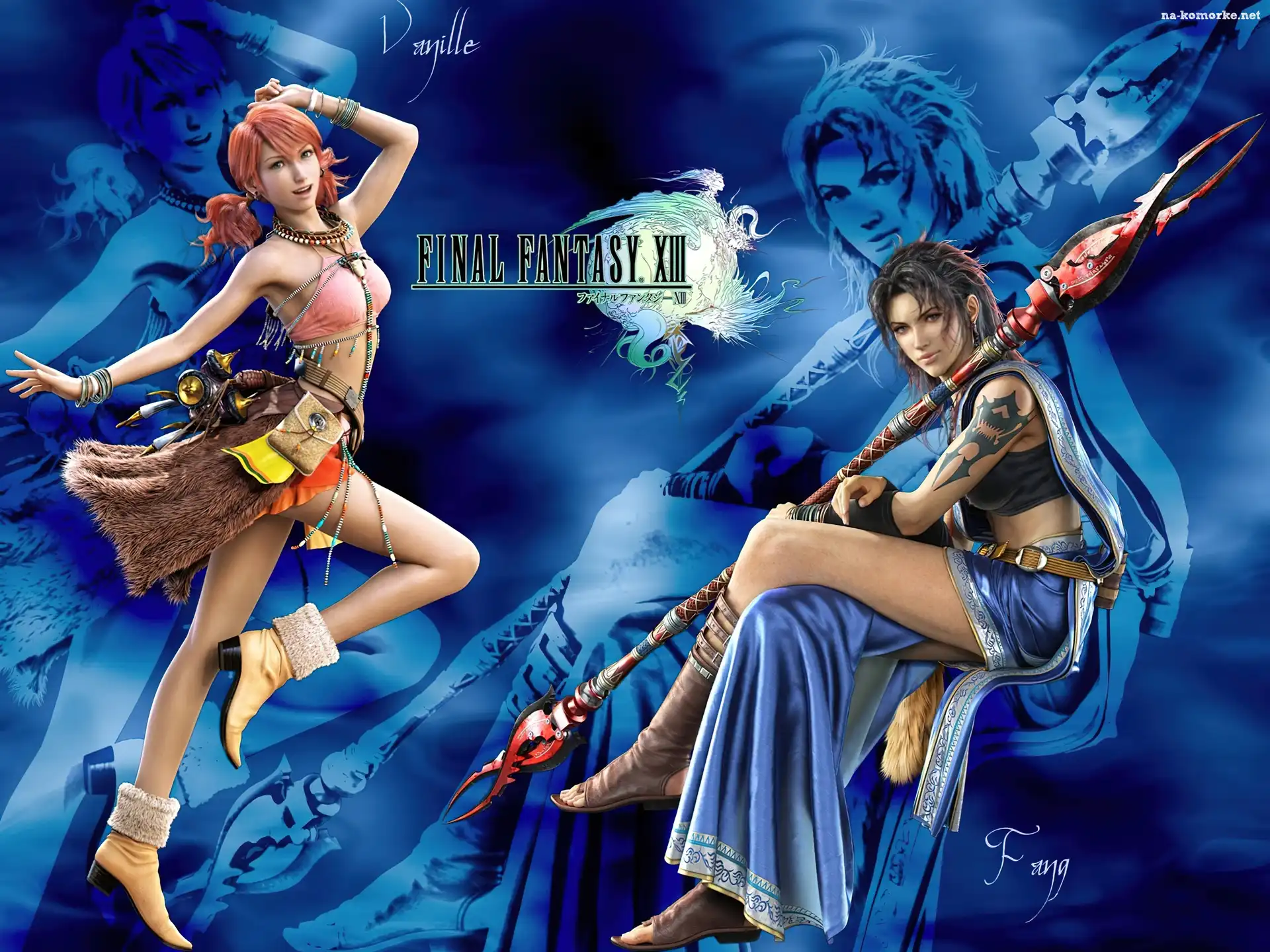 Final, Fantasy, Dwie, Dziewczyny