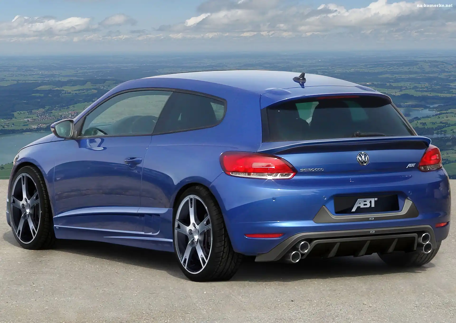 Dyfuzor, Wydechu, VW Scirocco, Końcówka