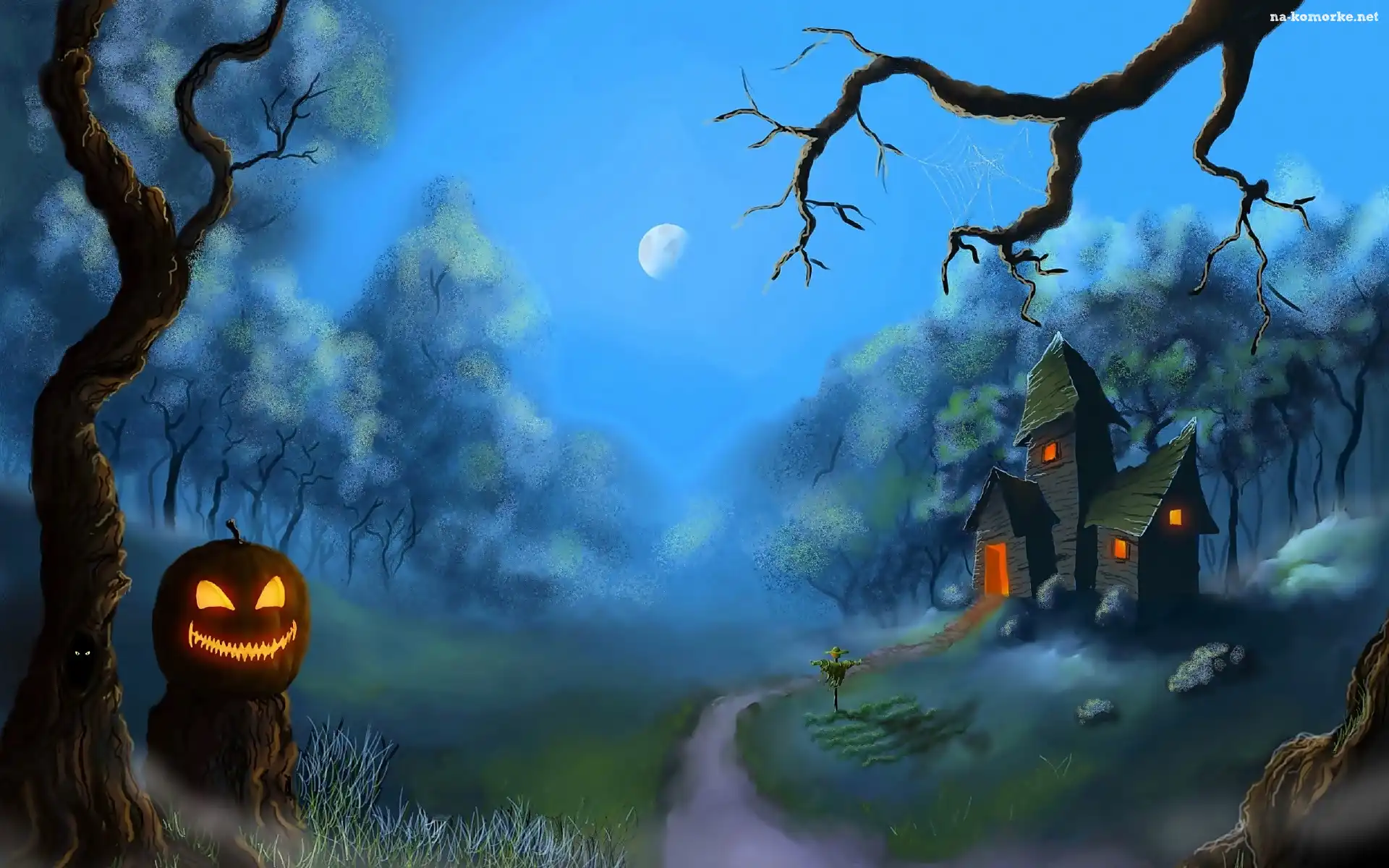 Halloween, Dynia, Dom