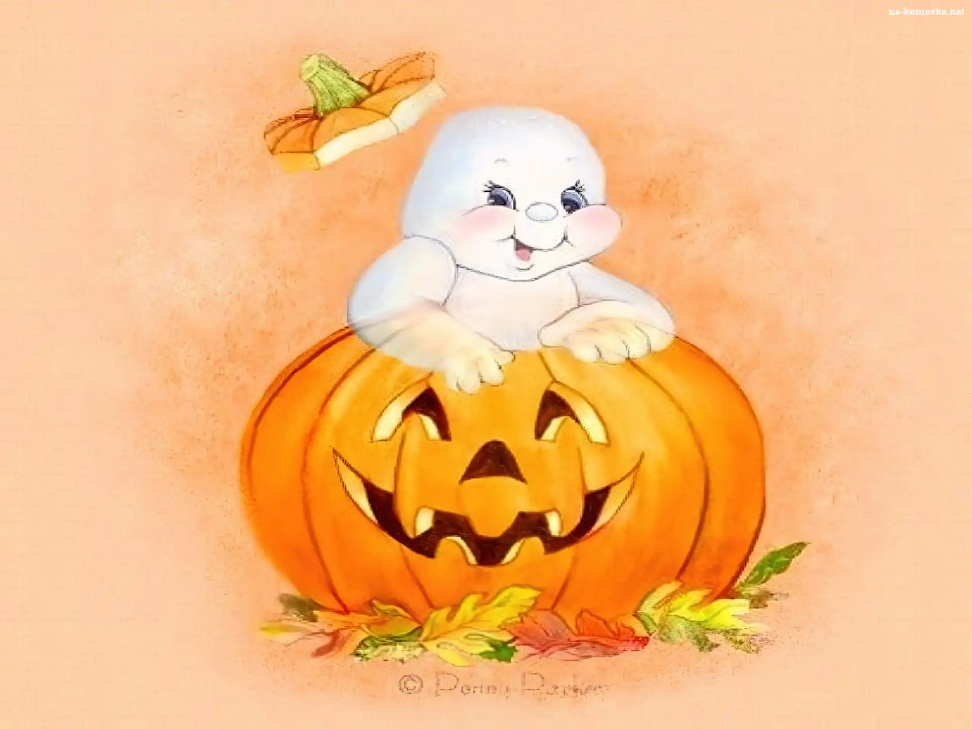 Halloween, duszek, dynia