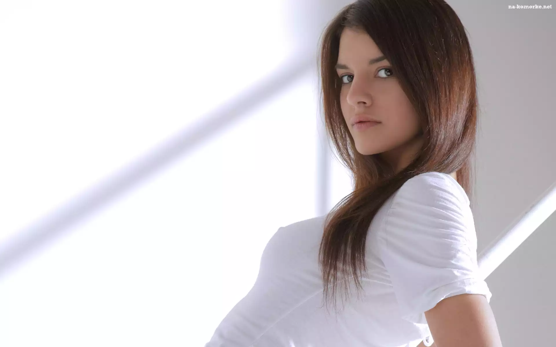 Ładna, Dziewczyna, Brunetka