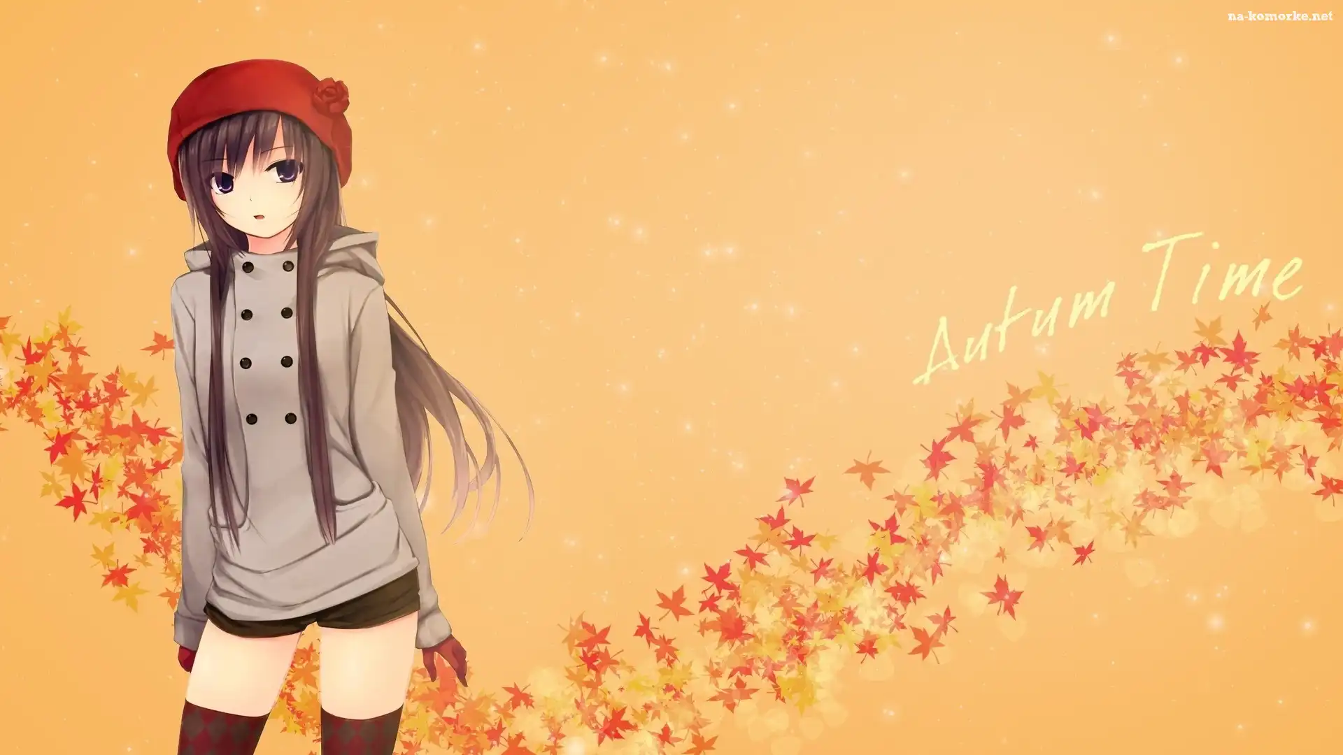 Dziewczyna, Anime, Jesieni, Manga