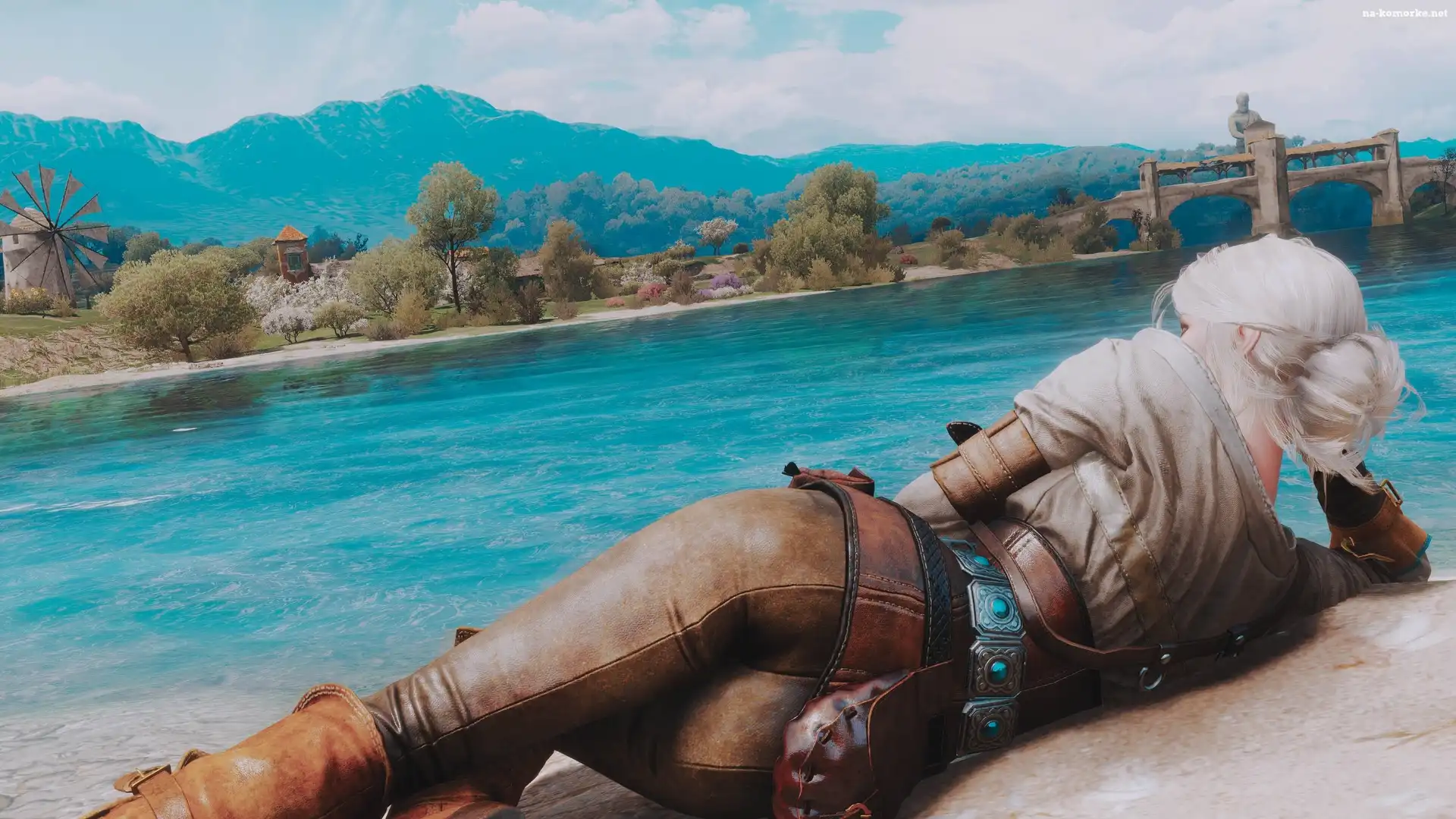 Wiedźmin 3 Dziki Gon, Ciri, The Witcher 3 Wild Hunt, Czarodziejka