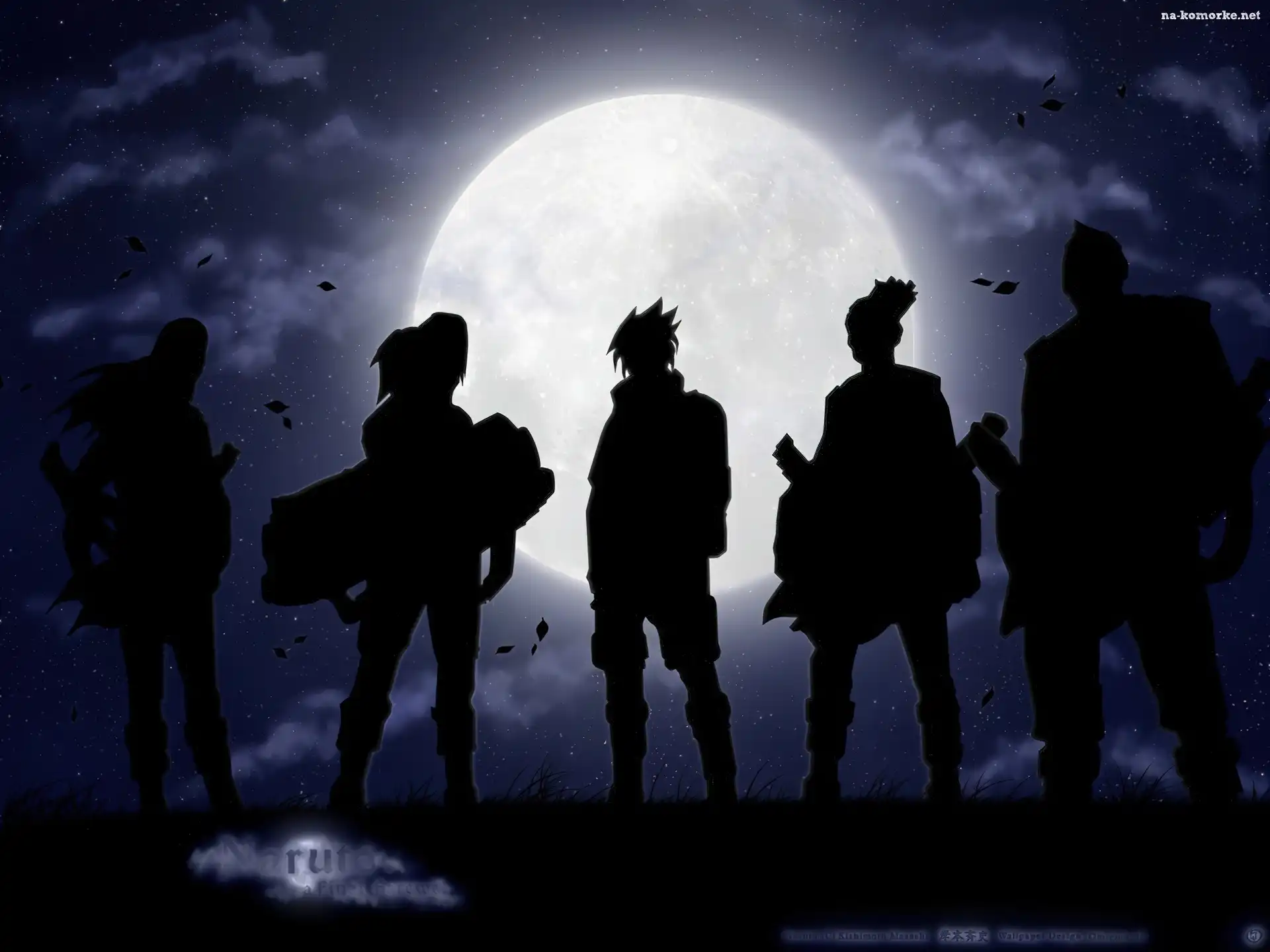 Naruto, ekipa, księżyc