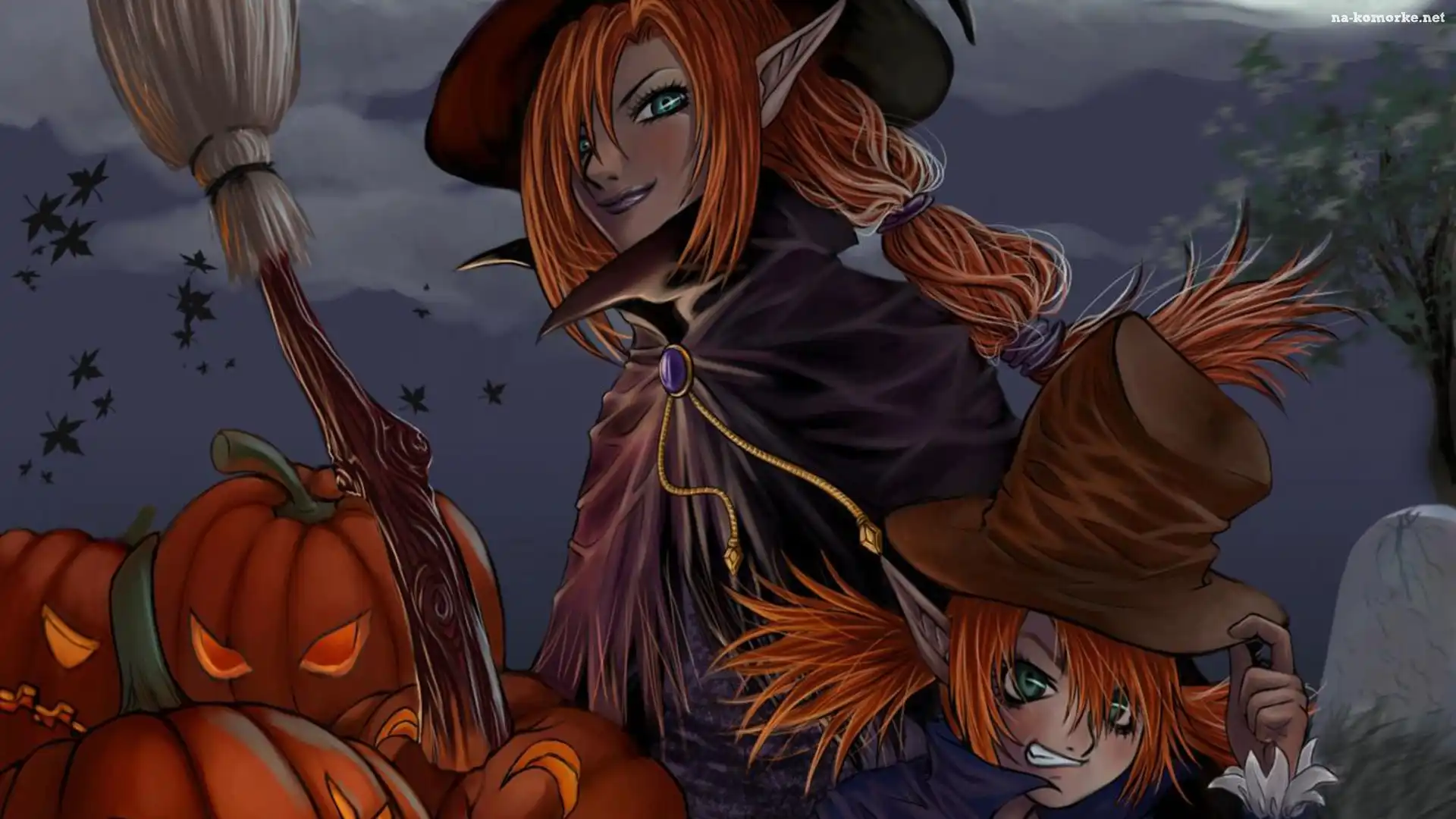 Czarownice, Elfy, Dynie