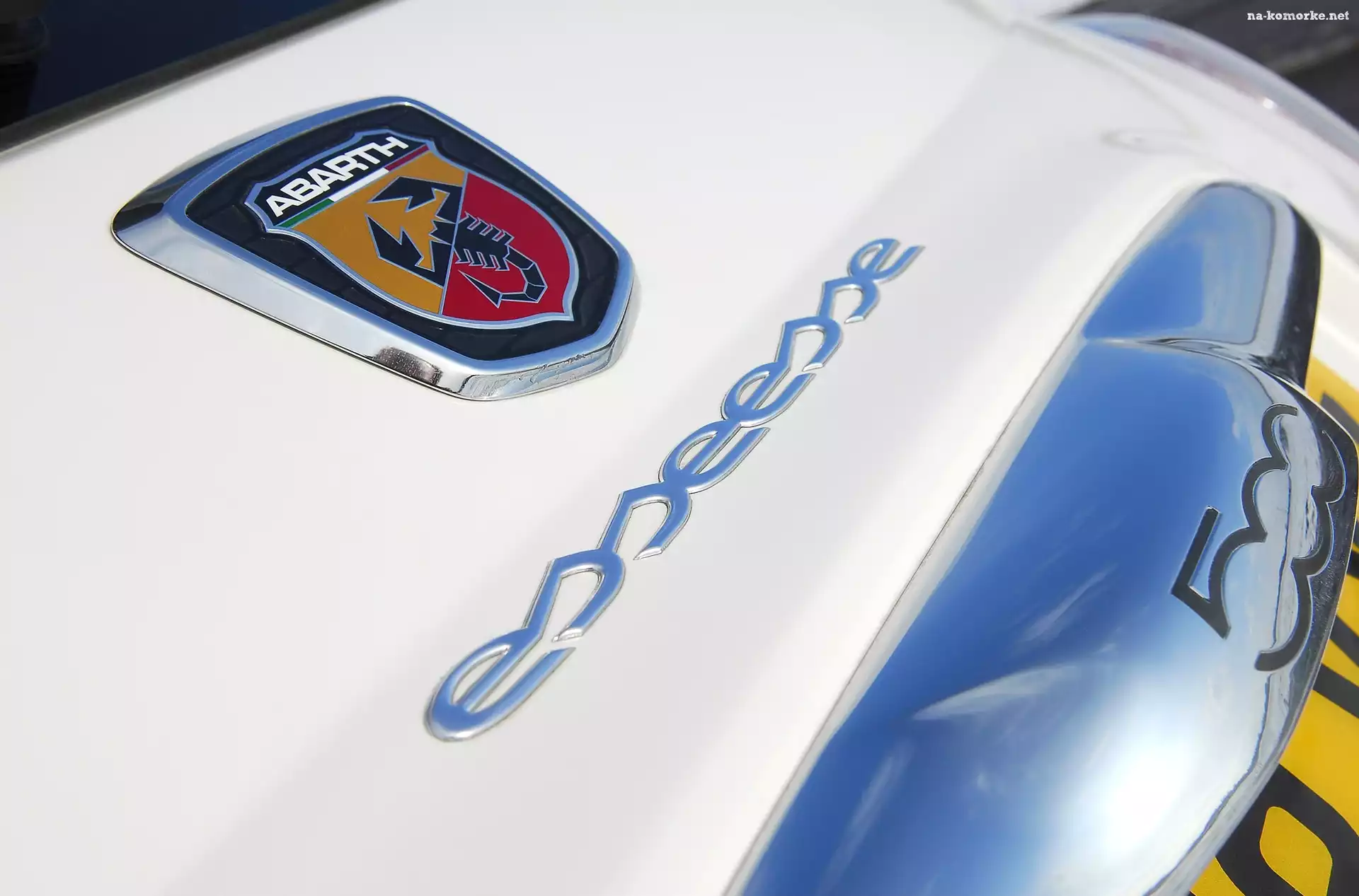 Emblemat, Znaczek, Abarth, 500