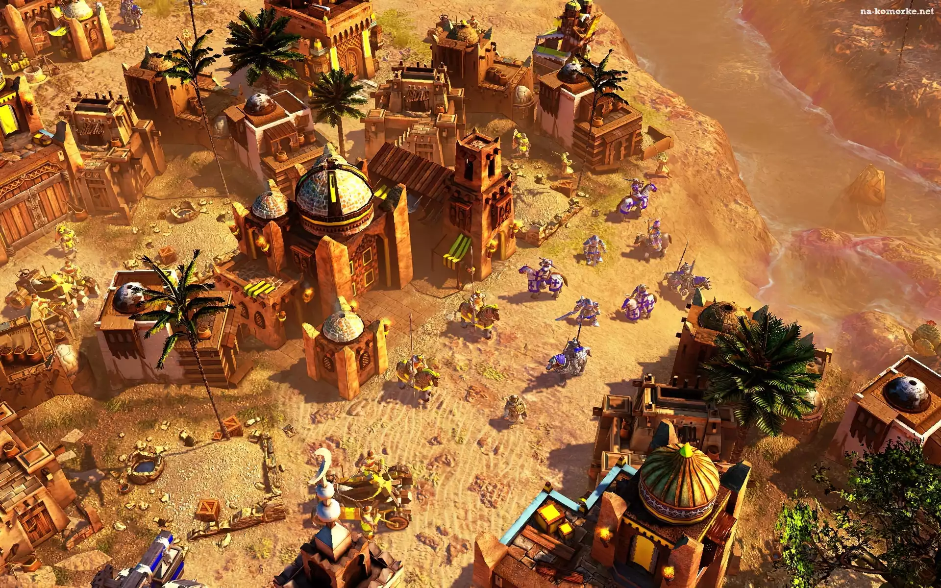 Empire Earth 2, rycerze, miasto