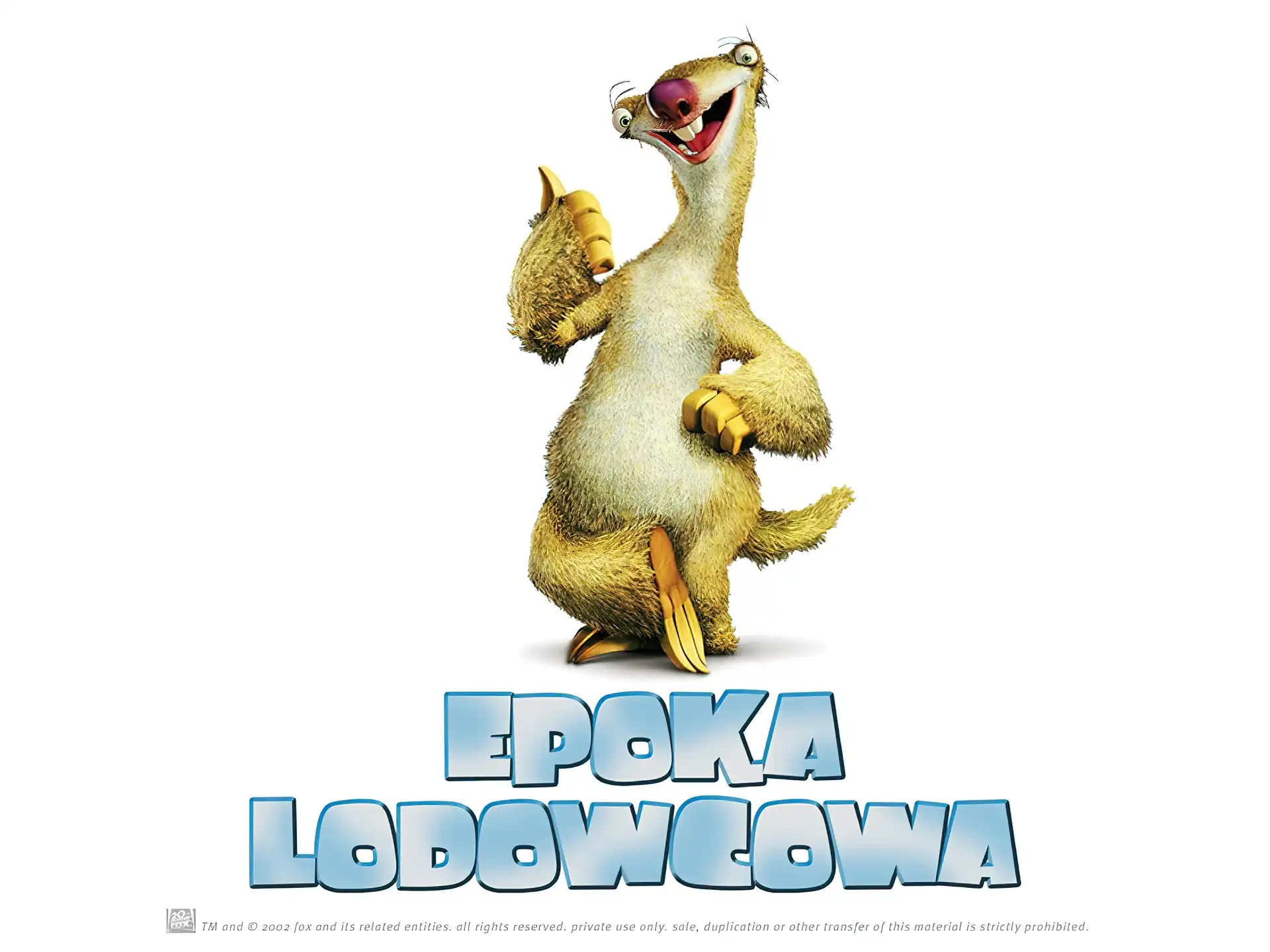 Epoka lodowcowa, Sid, Ice Age, leniwiec