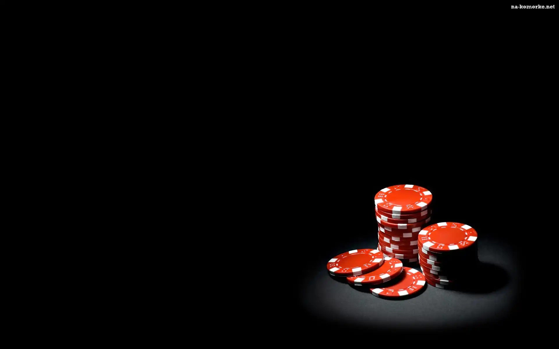 Żetony, Poker