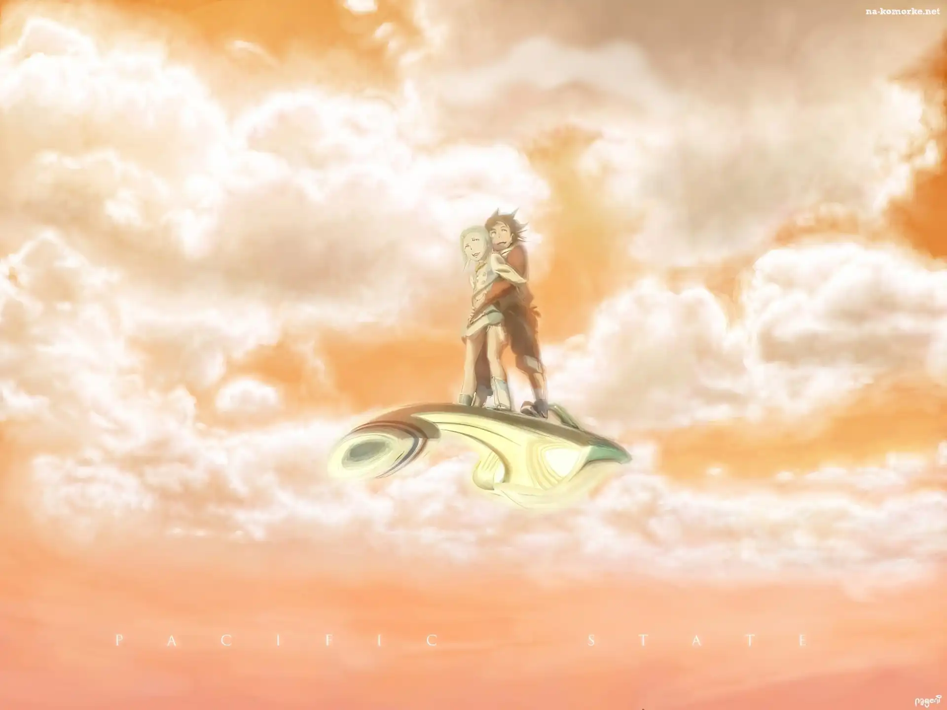 Eureka 7, chmury, postacie
