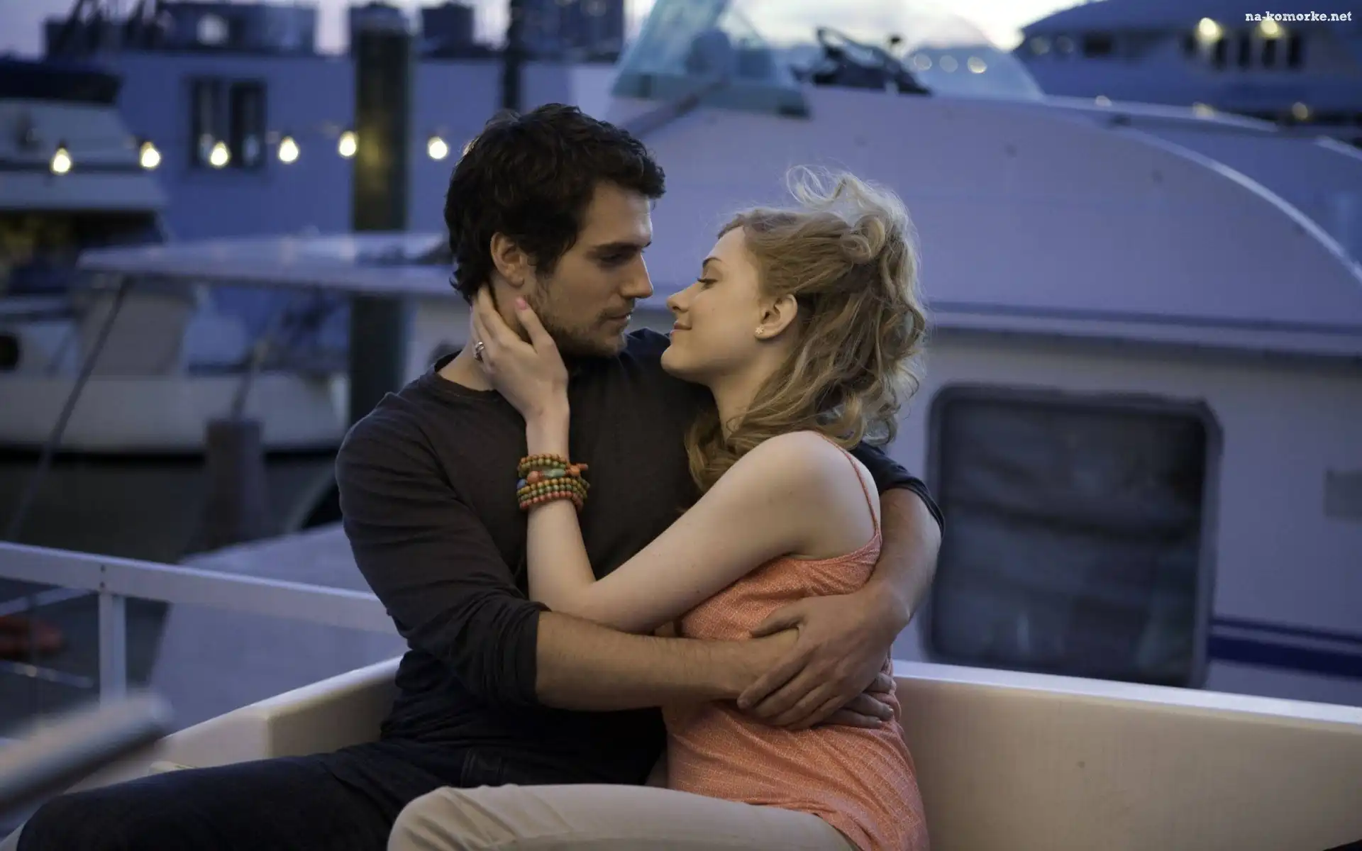 Evan Rachel, Henry Cavill, Przytuleni