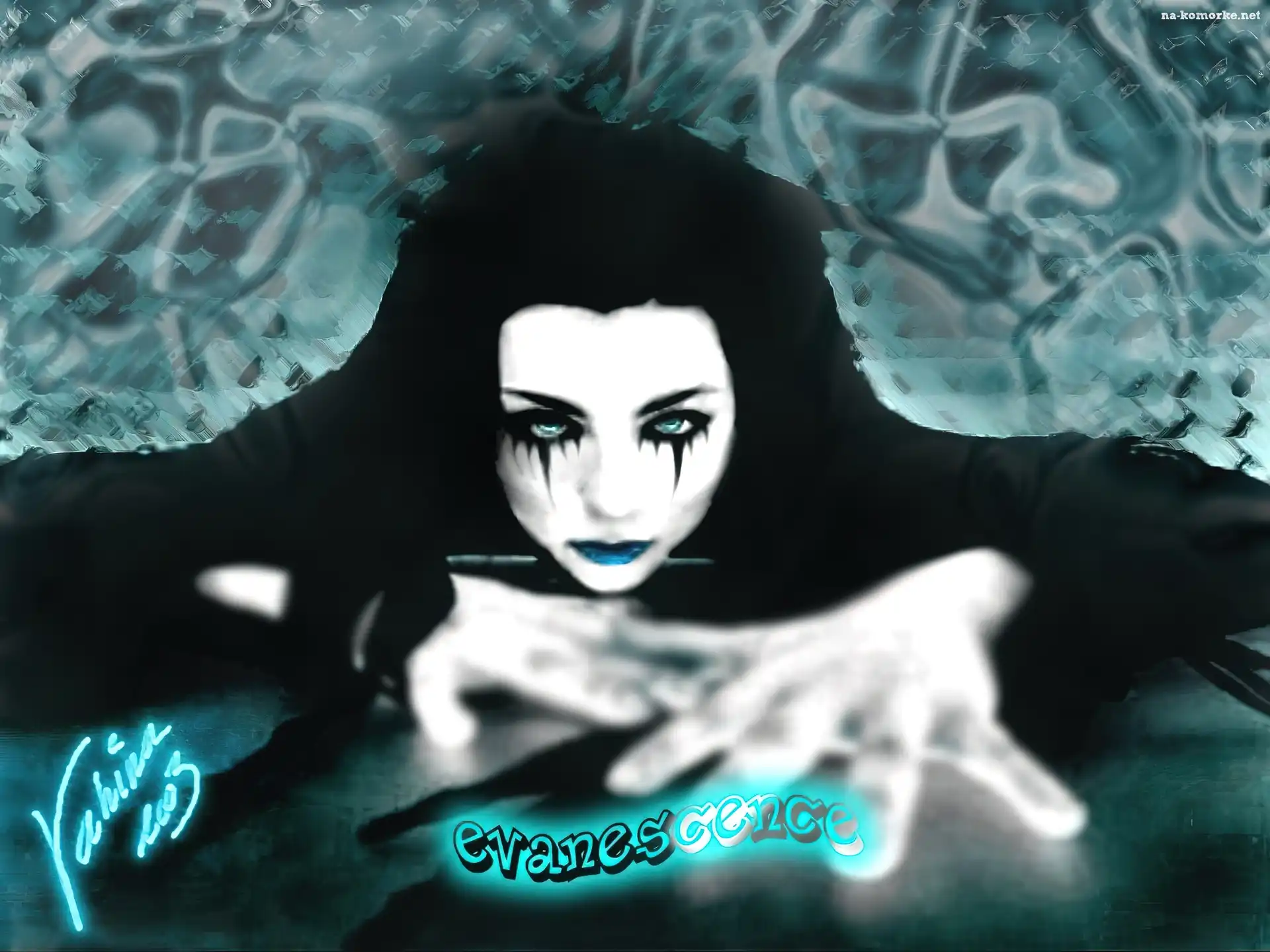 Amy Lee, Dłonie, Evanescence, Oczy