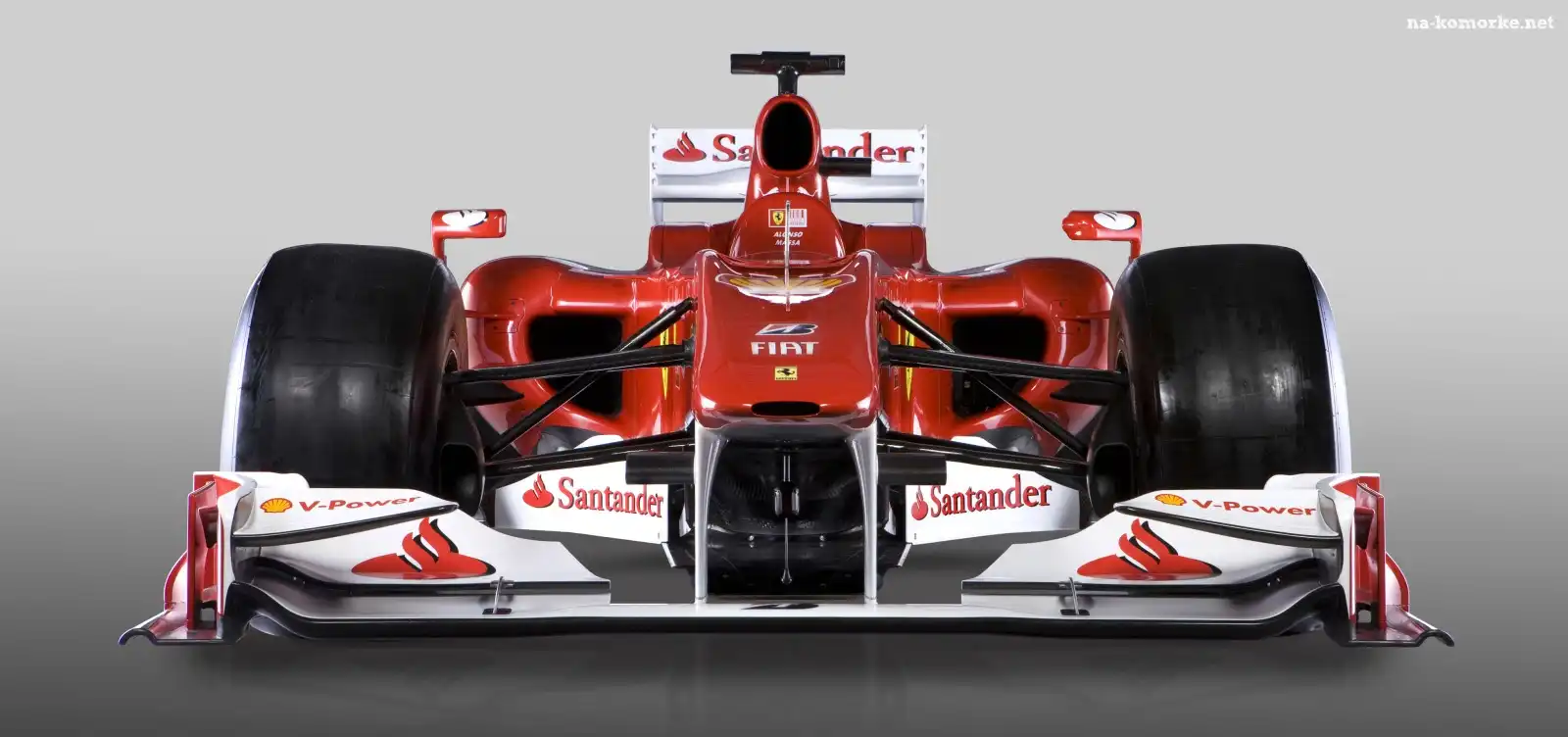 F1, Przód, Santander, Ferrari
