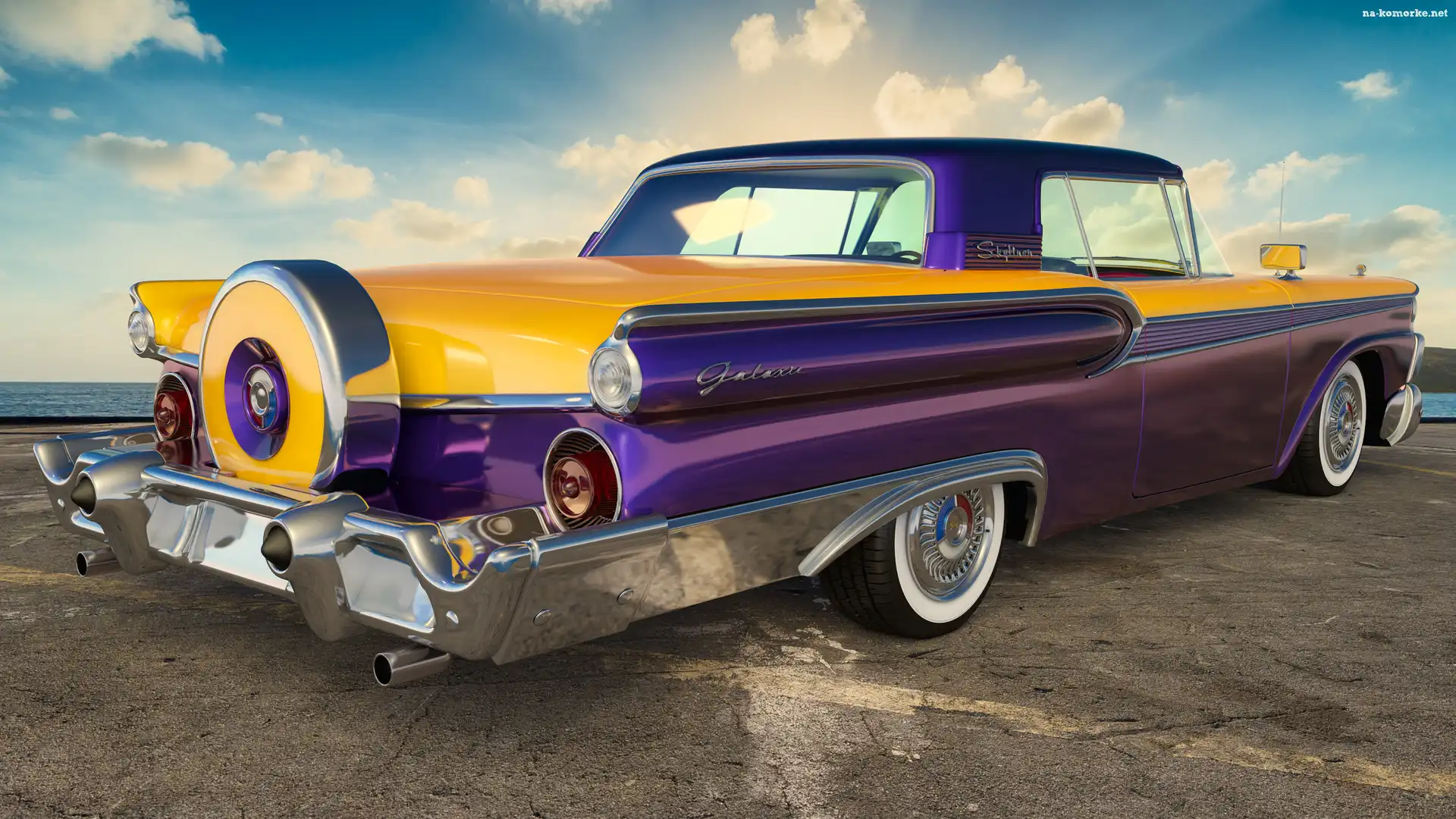 Ford Fairlane 500 Galaxie Skyliner, 1959, Zabytkowy