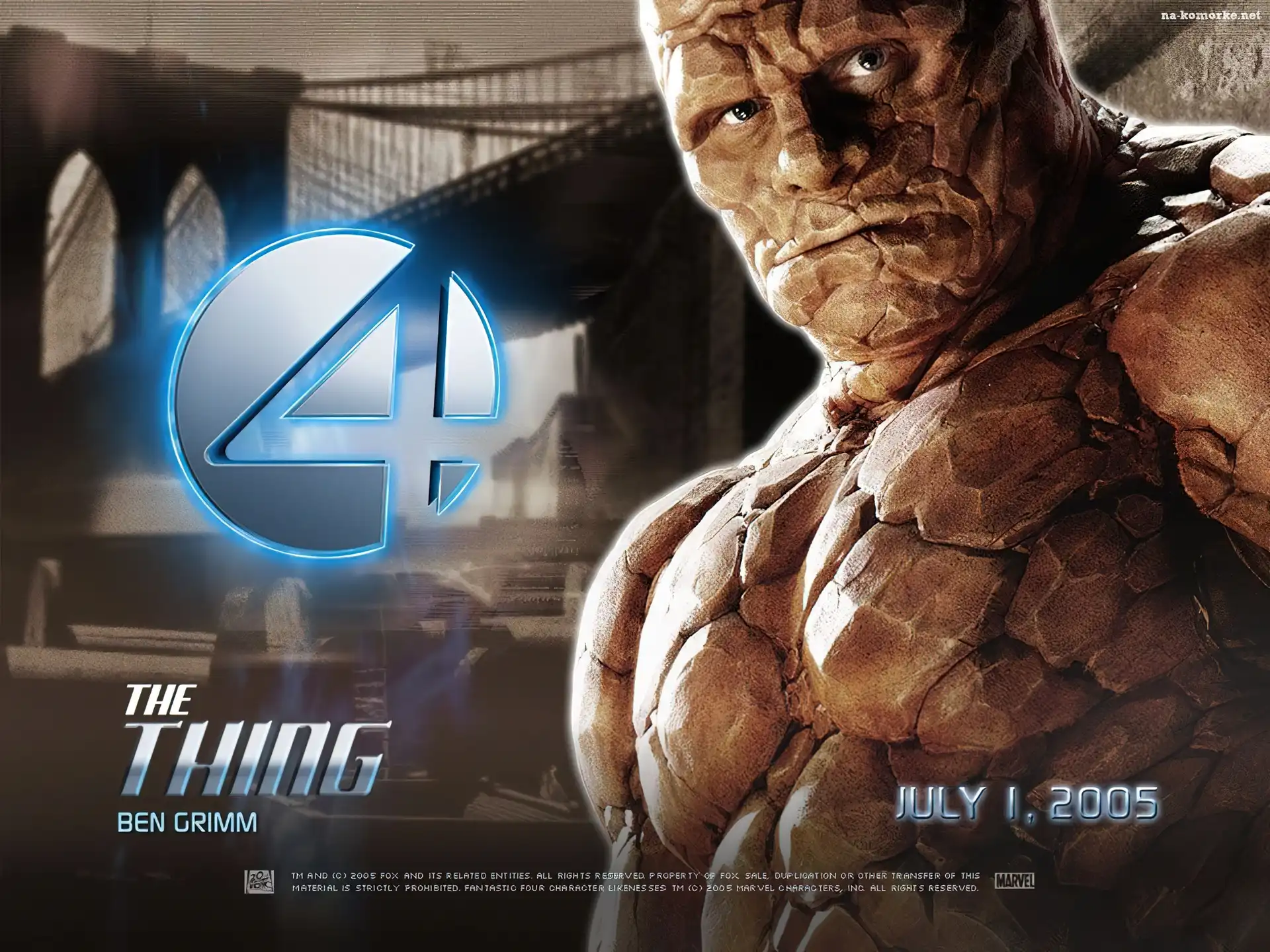 Fantastic Four 1, Michael Chiklis, most