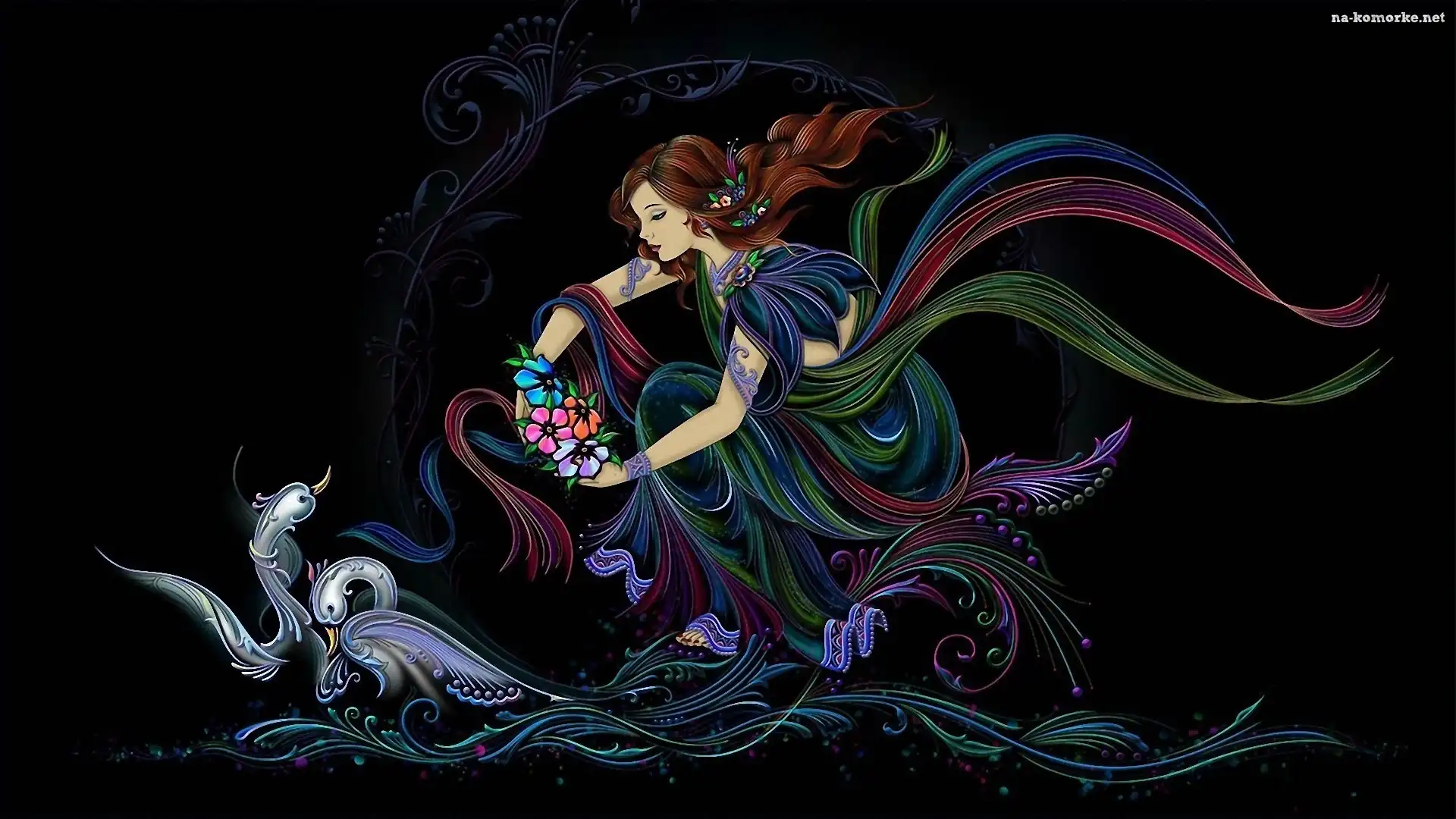 Grafika, Fantasty, Kobieta