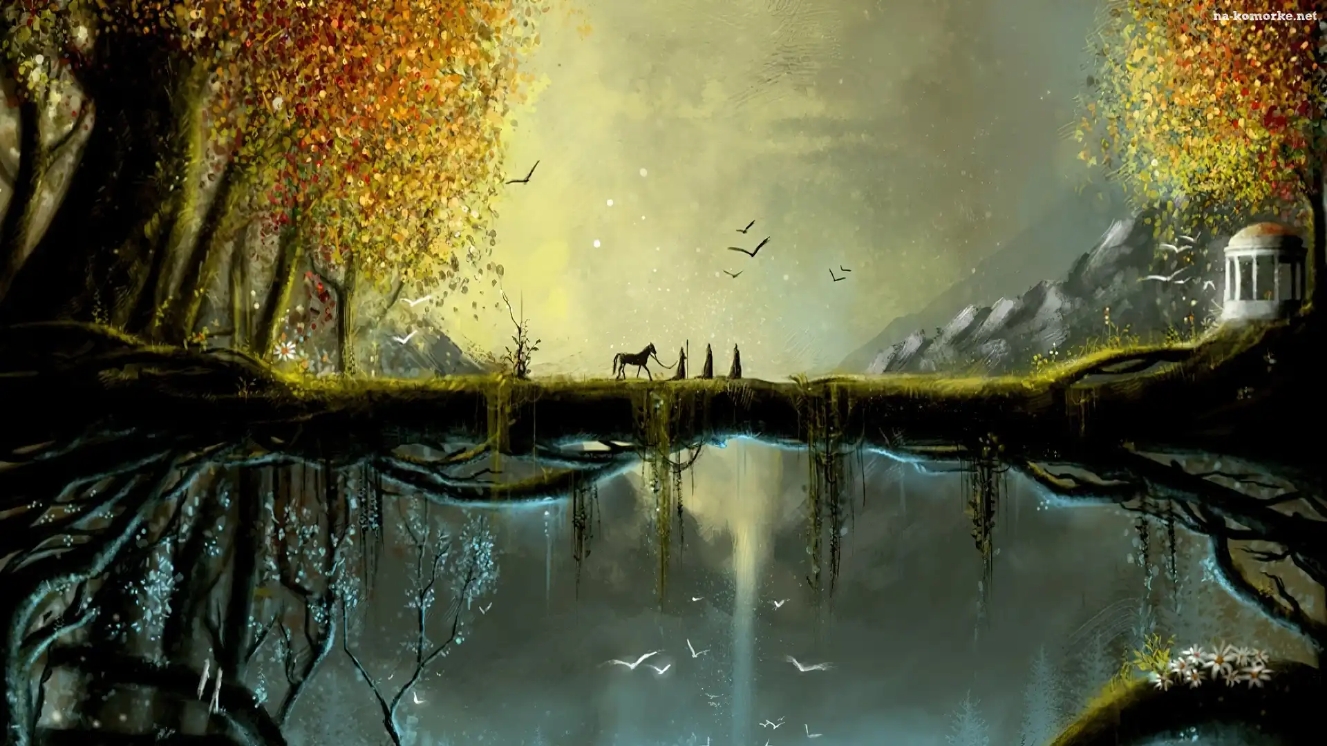 Grafika, Fantasy, Drzewo