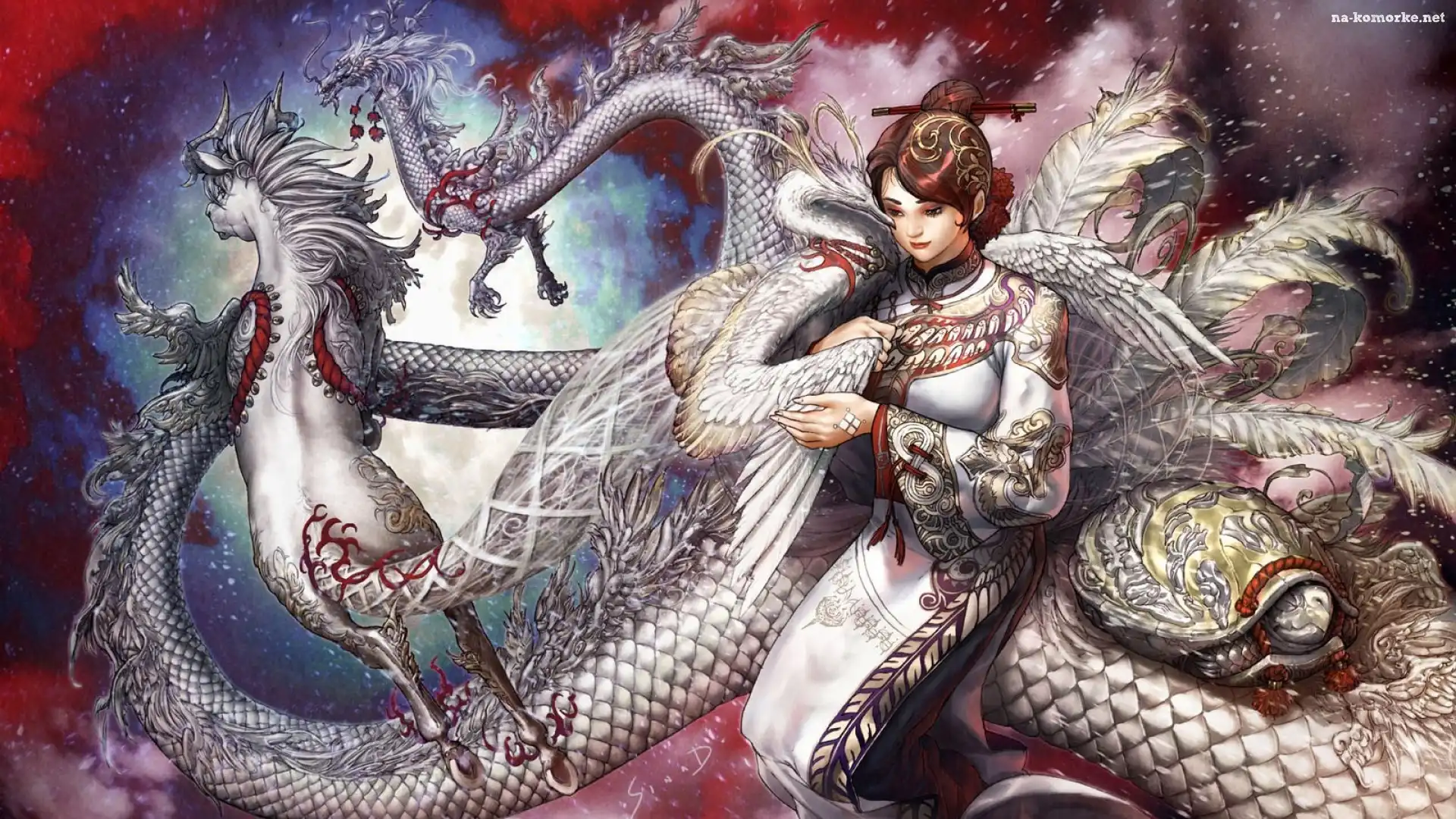 Kobieta, Fantasy, Grafika