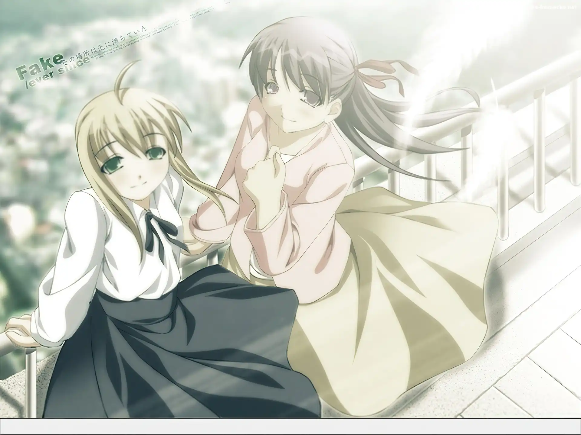 Fate Stay Night, sukienki, dziewczyny