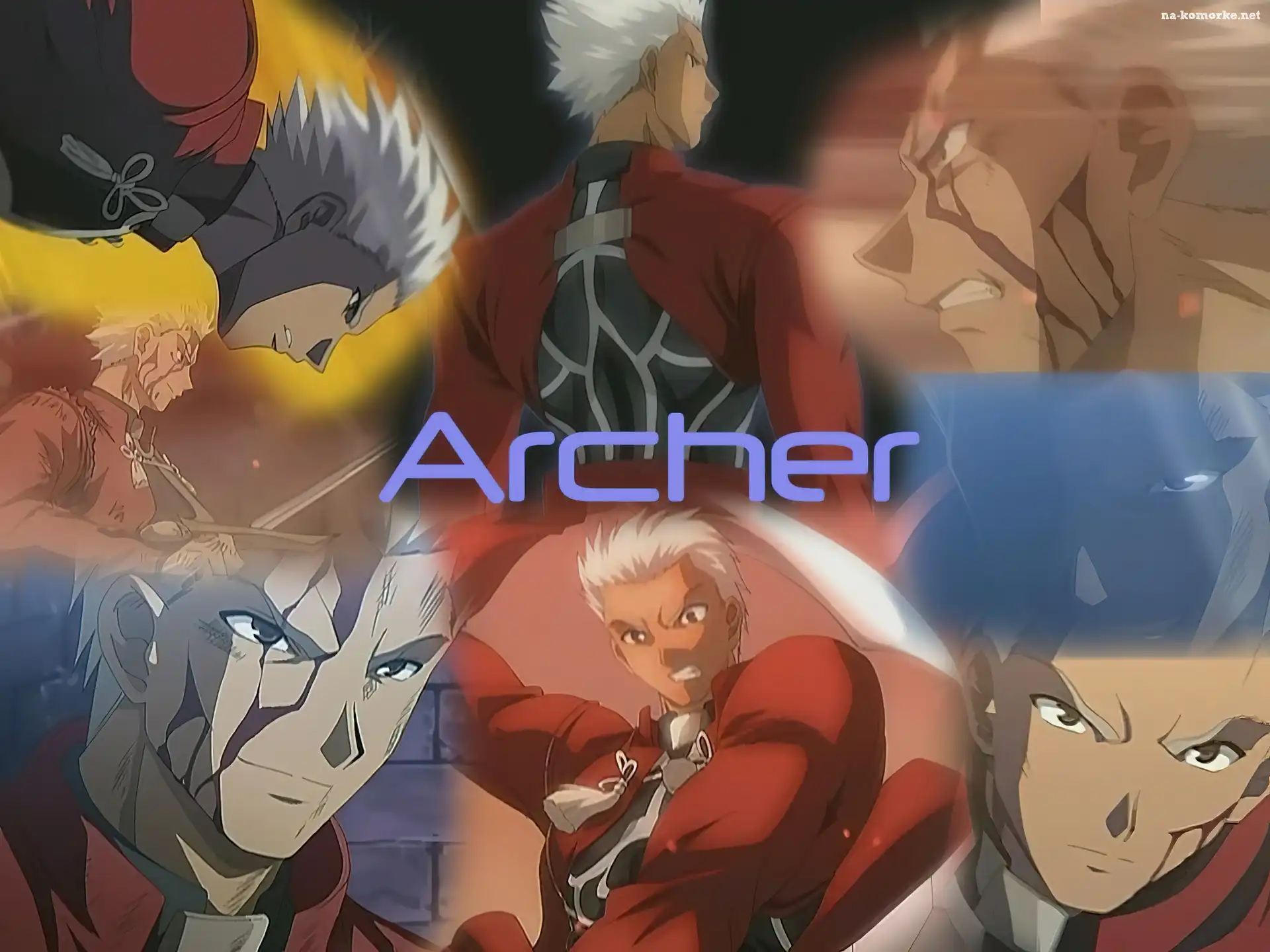 Fate Stay Night, twarze, ludzie, mężczyźni