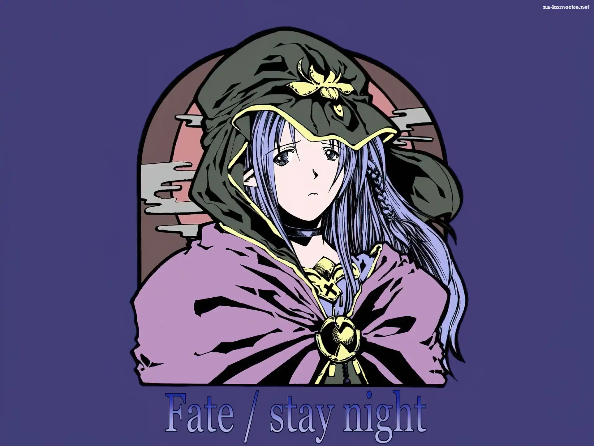 Fate Stay Night, staruszka, napisy, postać