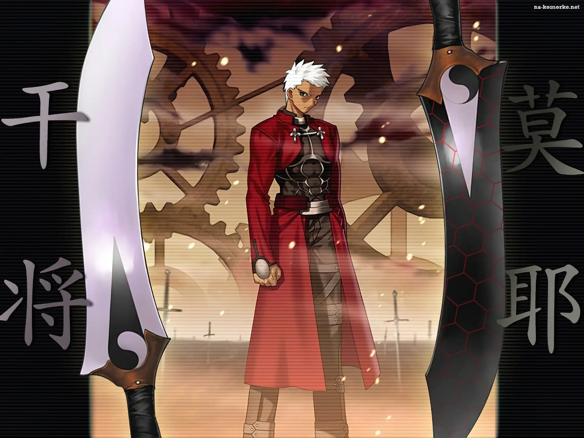 miecz, Fate Stay Night, symbole, facet, maczeta, postać