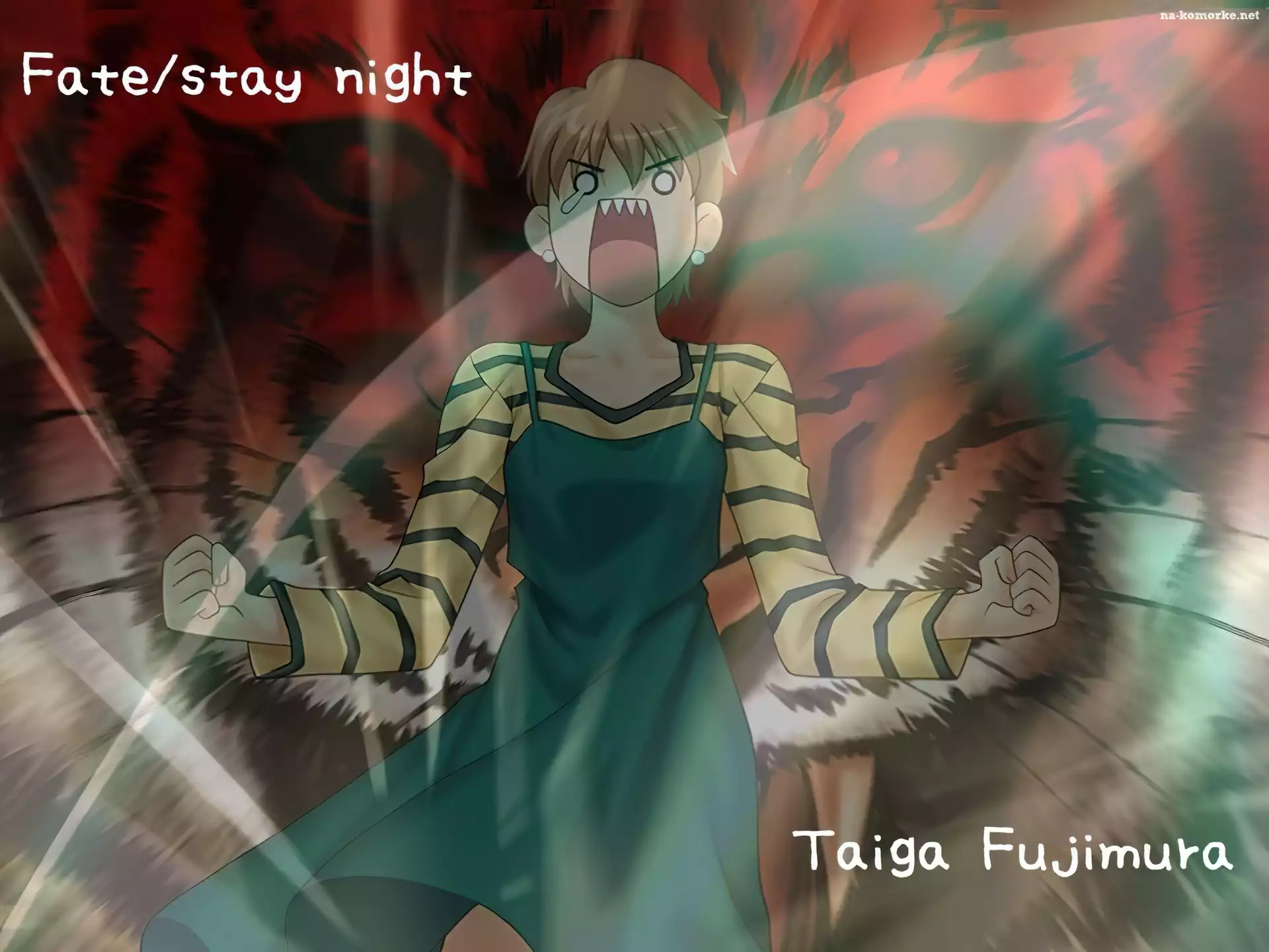 Fate Stay Night, sukienka, postać, płacz