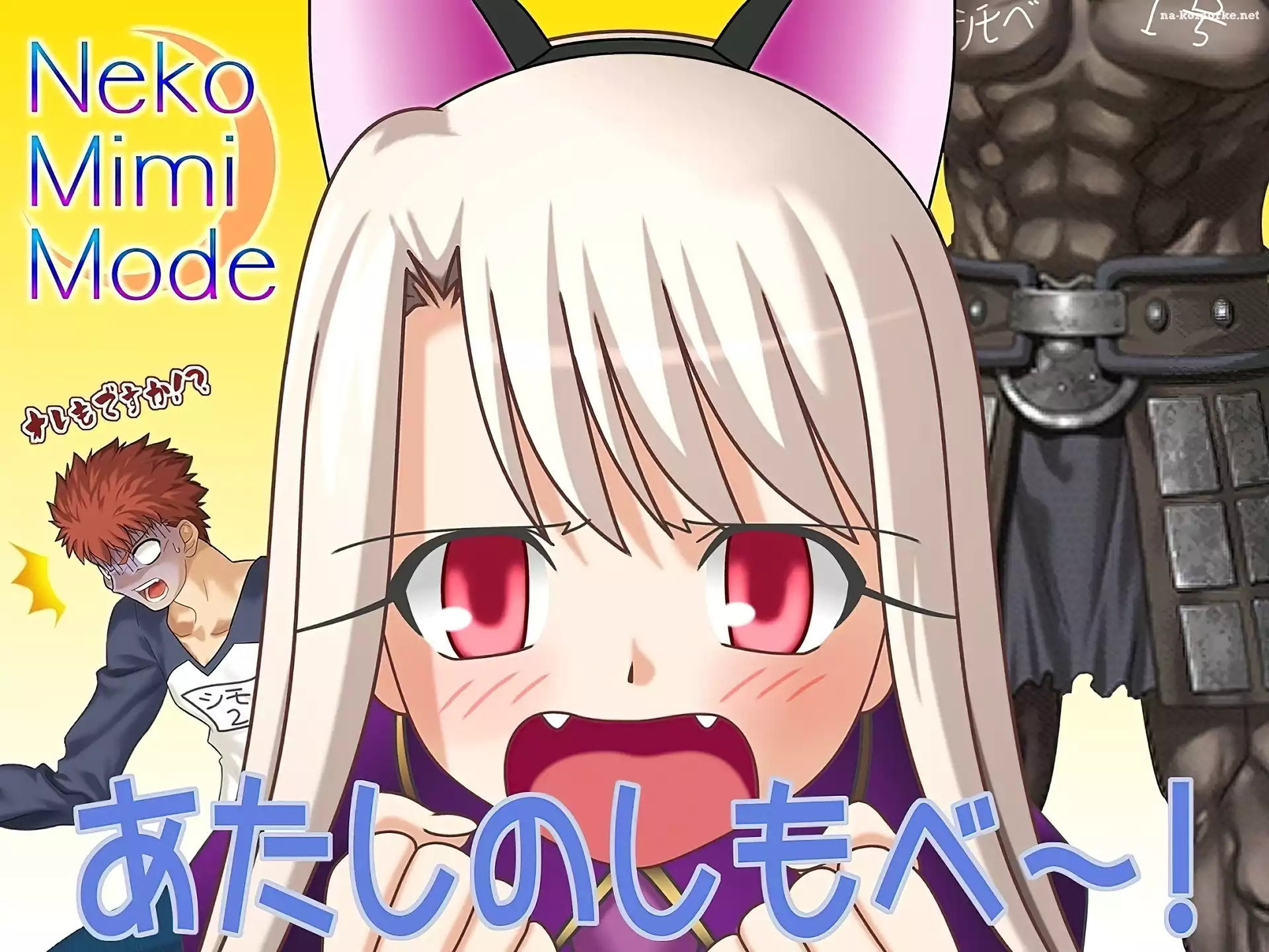 Fate Stay Night, napisy, postacie, twarz