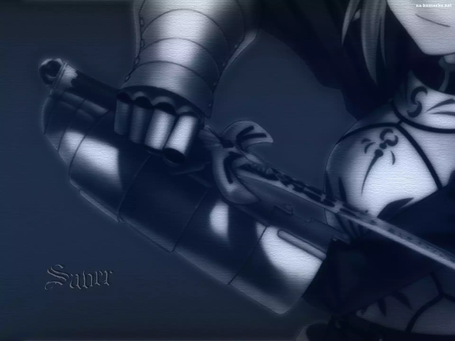 Fate Stay Night, zbroja, ręka, miecz