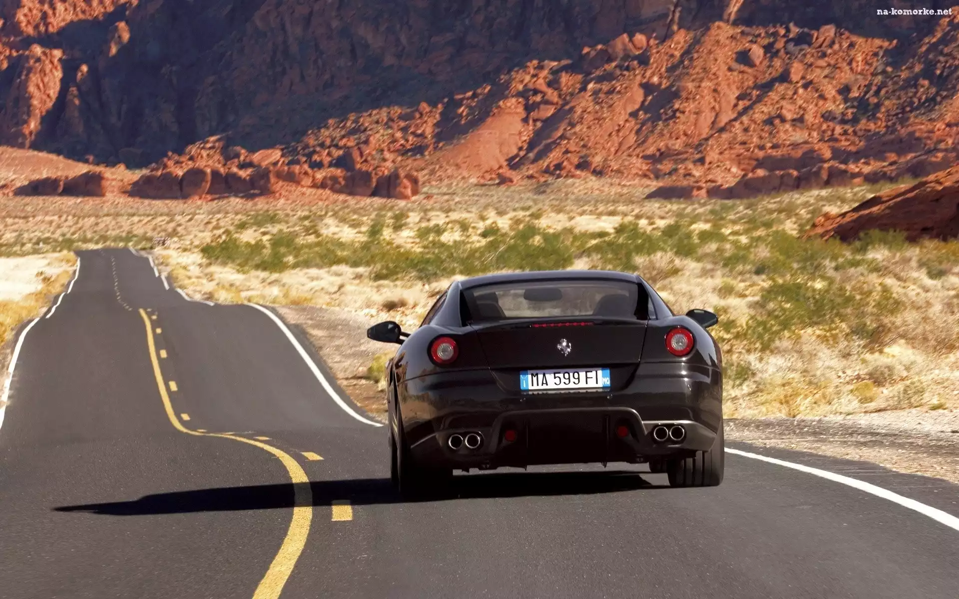 Ferrari 599, Góry, Włochy