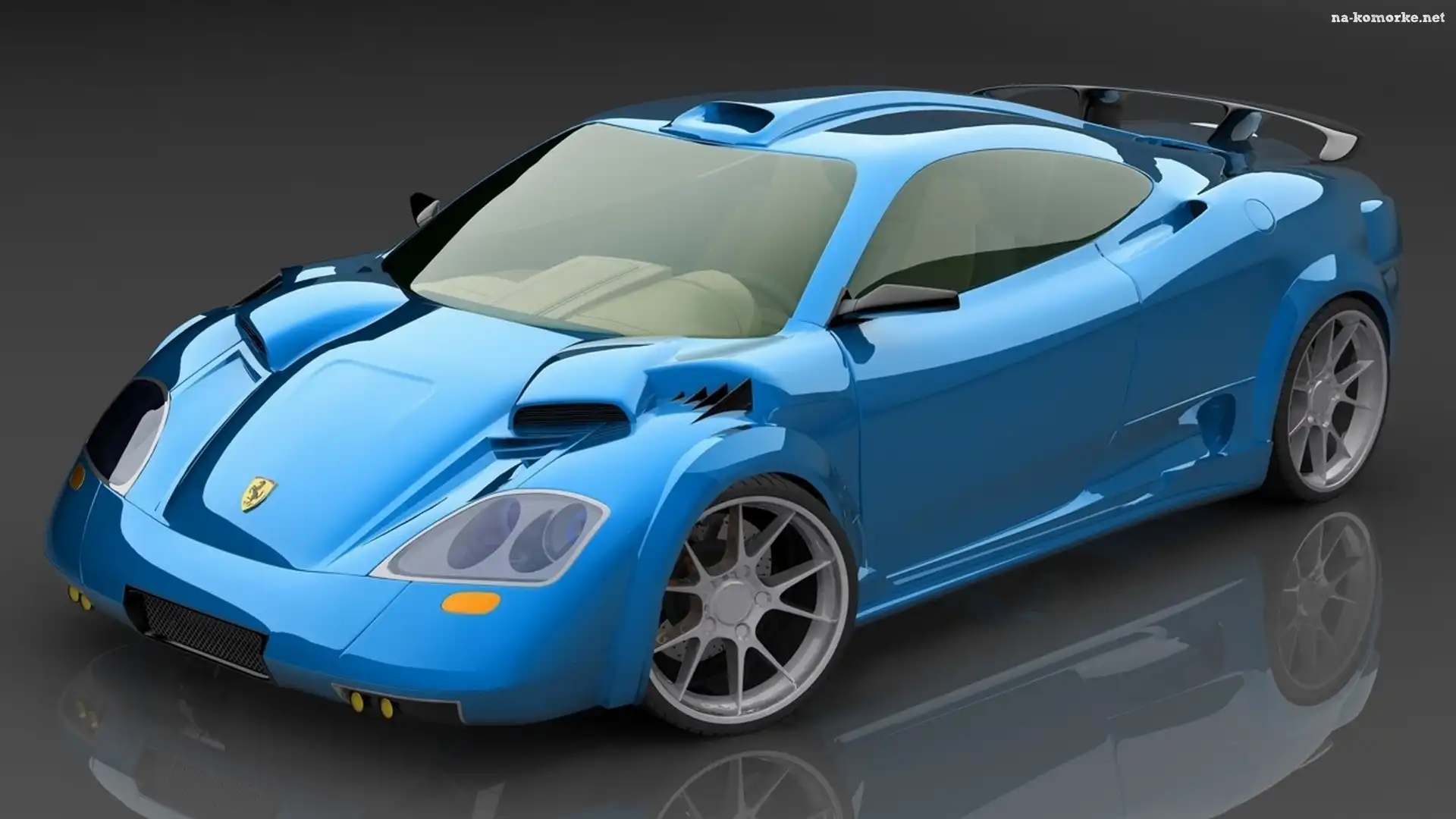 Niebieskie, Ferrari, Prototyp