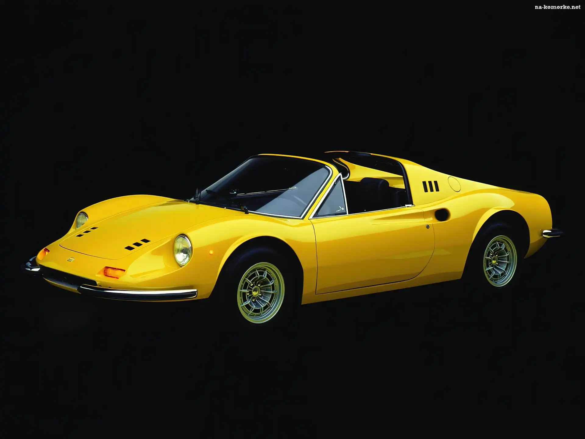 Ferrari Dino, Nadwozia, Żółty, Kolor
