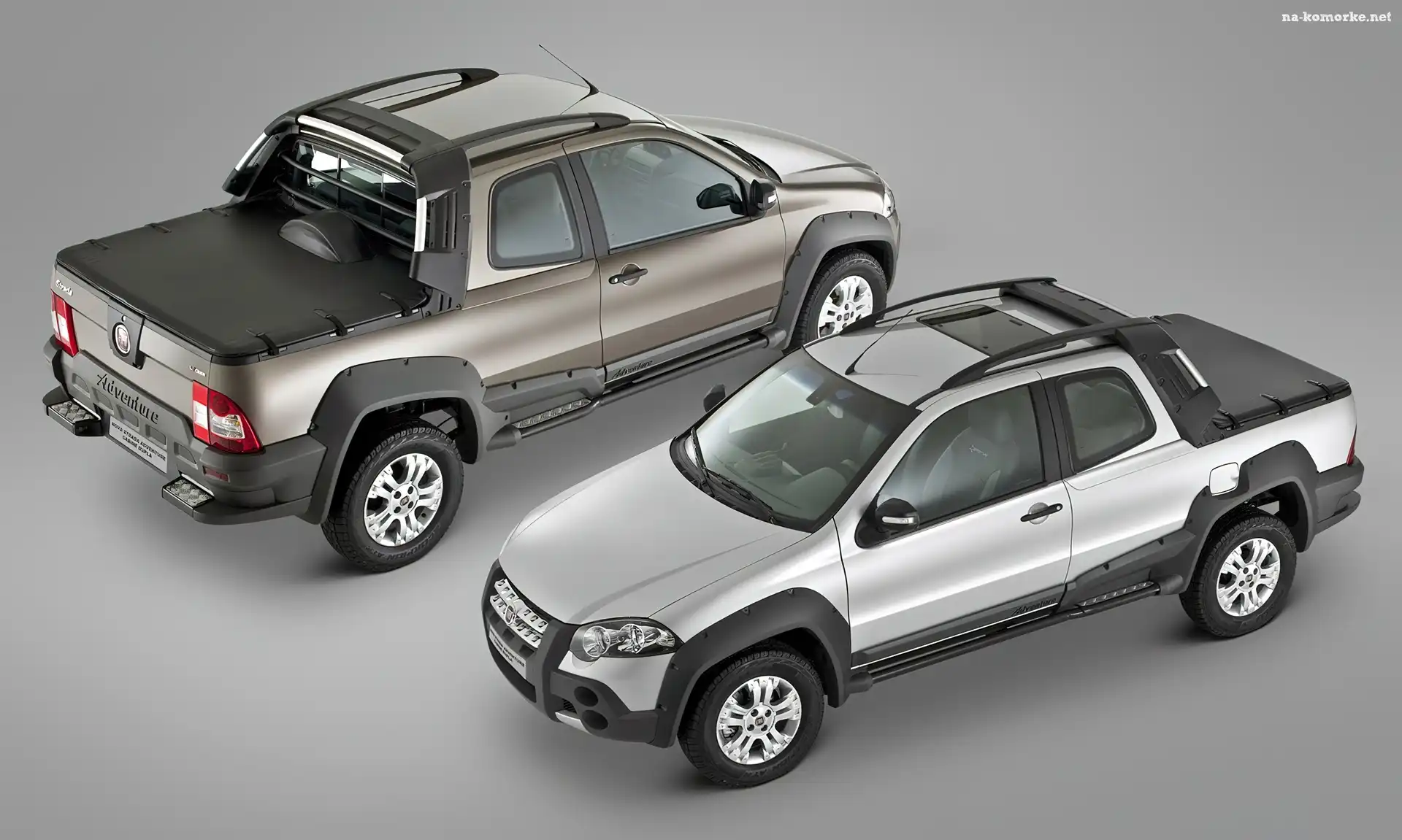 Fiat Strada, Góry, Widok, Z
