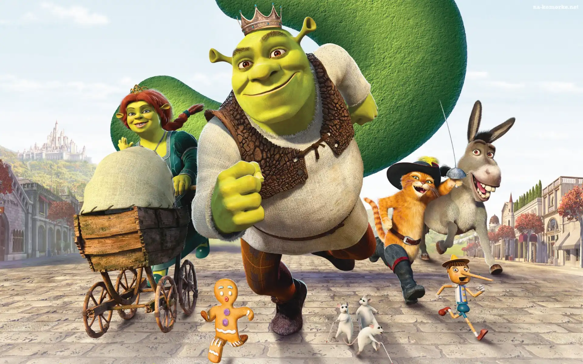 Film, Fiona, Bajka, Shrek