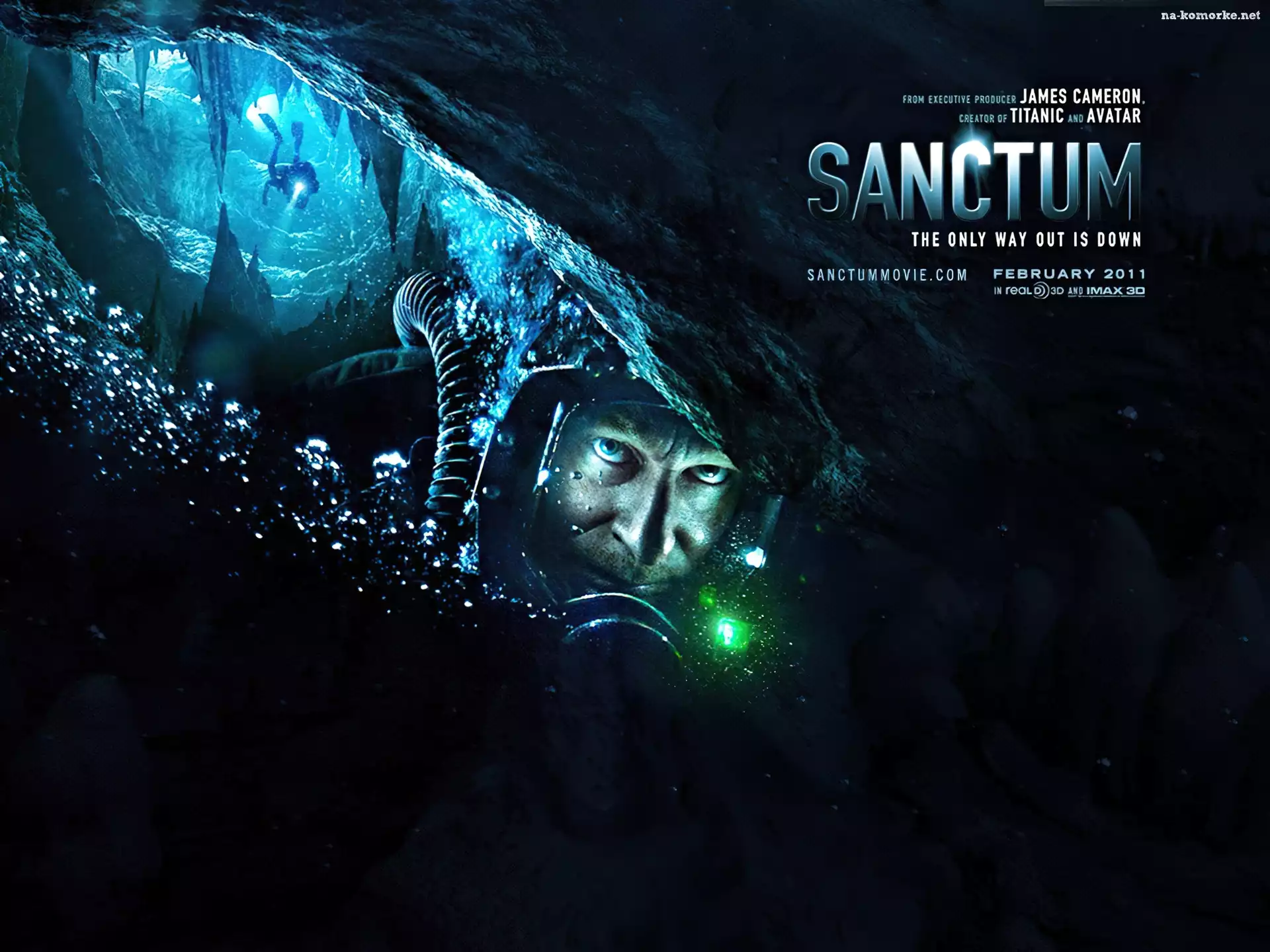 Film, Jaskinia, Sanctum, Nurek