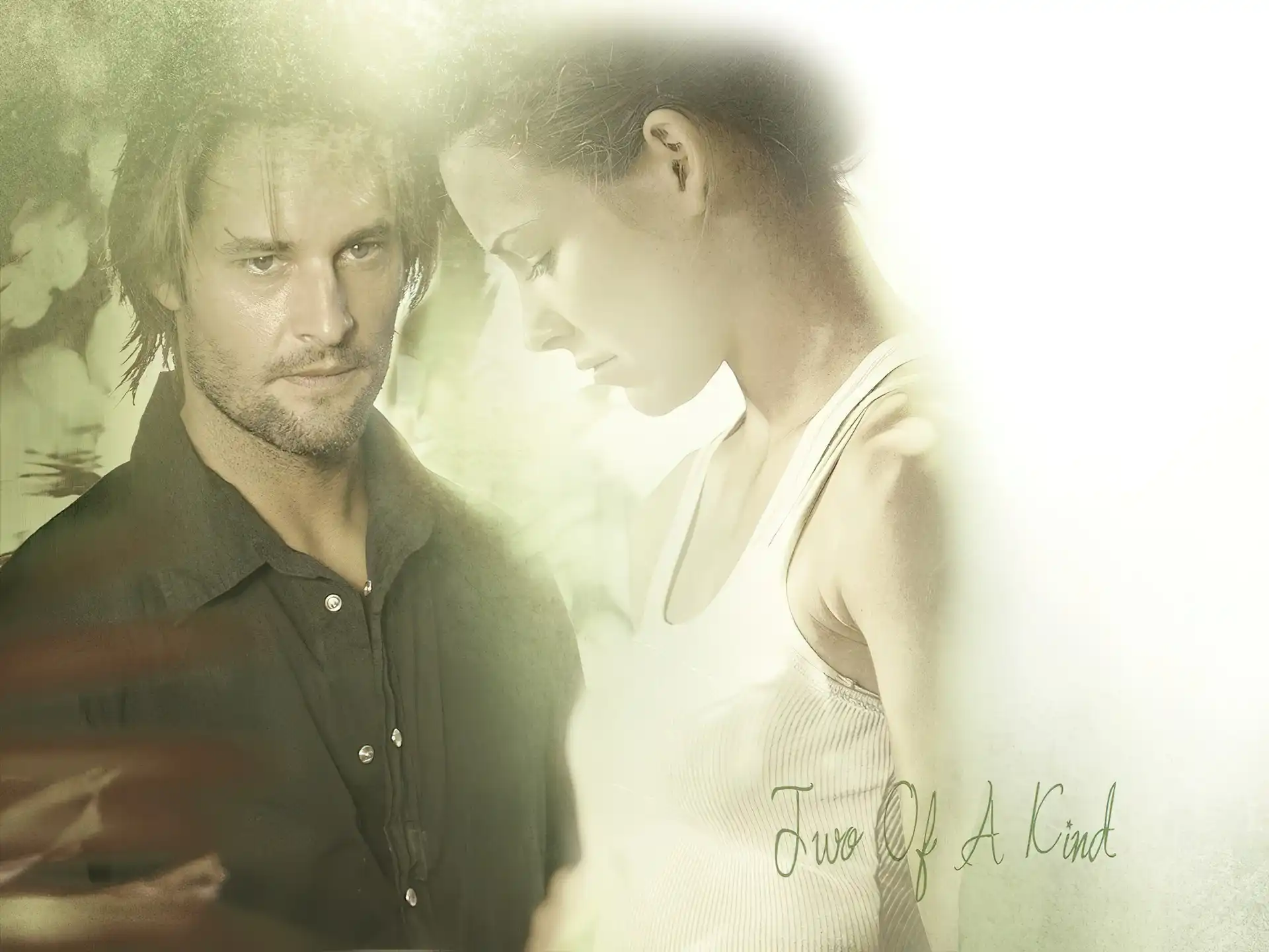 Serial, jasne, tło, Lost, Zagubieni, Josh Holloway, Evangeline Lilly