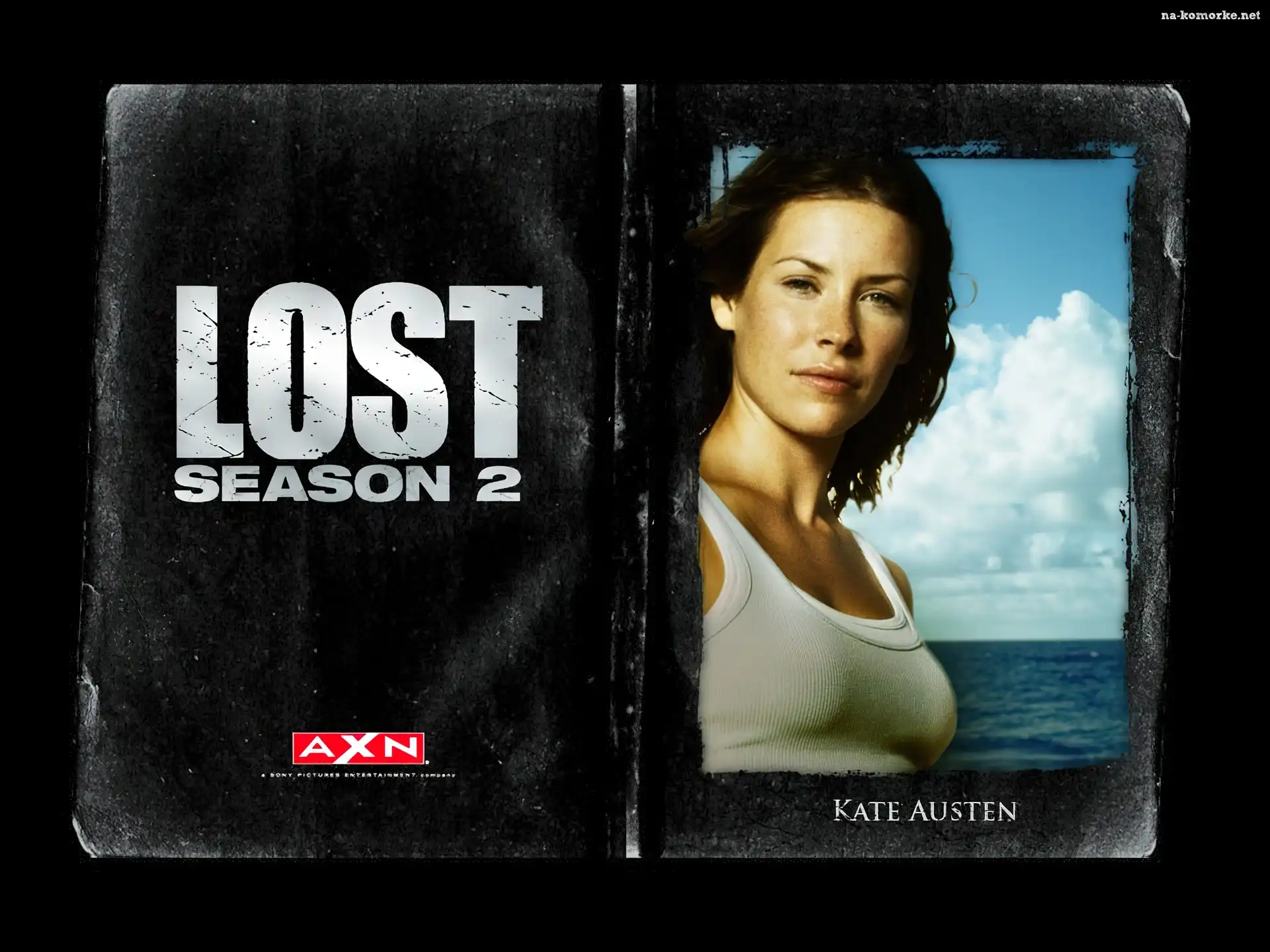 Evangeline Lilly, Lost, Serial, ramka, Zagubieni, zdjęcie