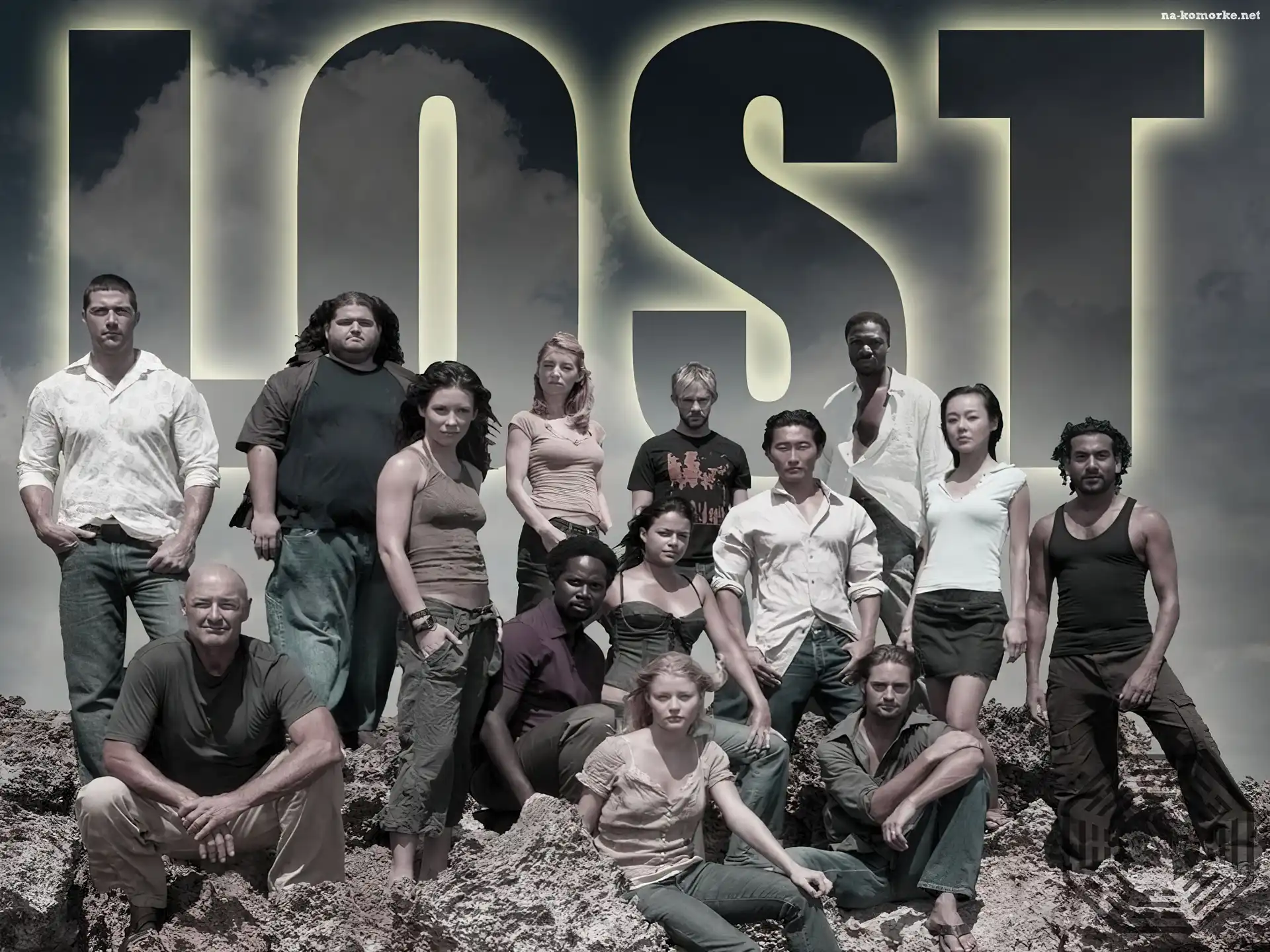 Filmy Lost, bohaterowie, tytuł, skała