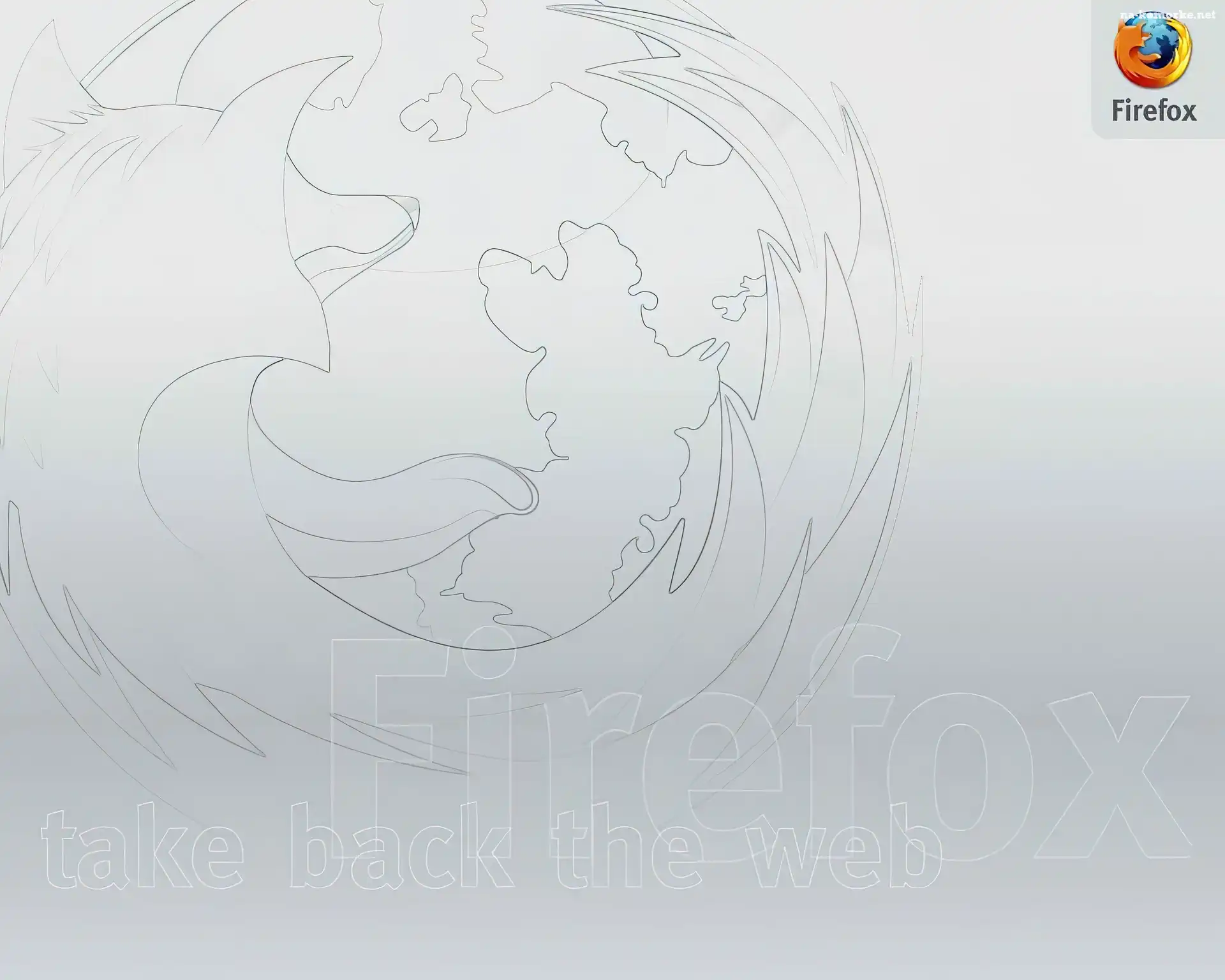 FireFox, szary