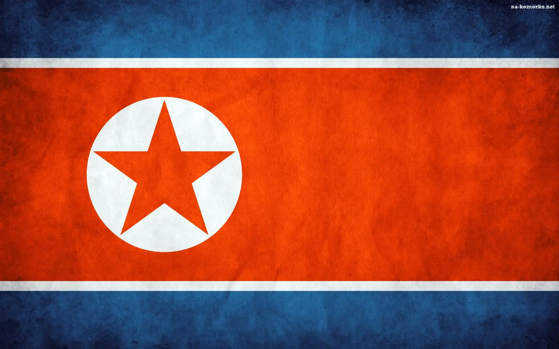 Flaga, Państwa, Korea Północna