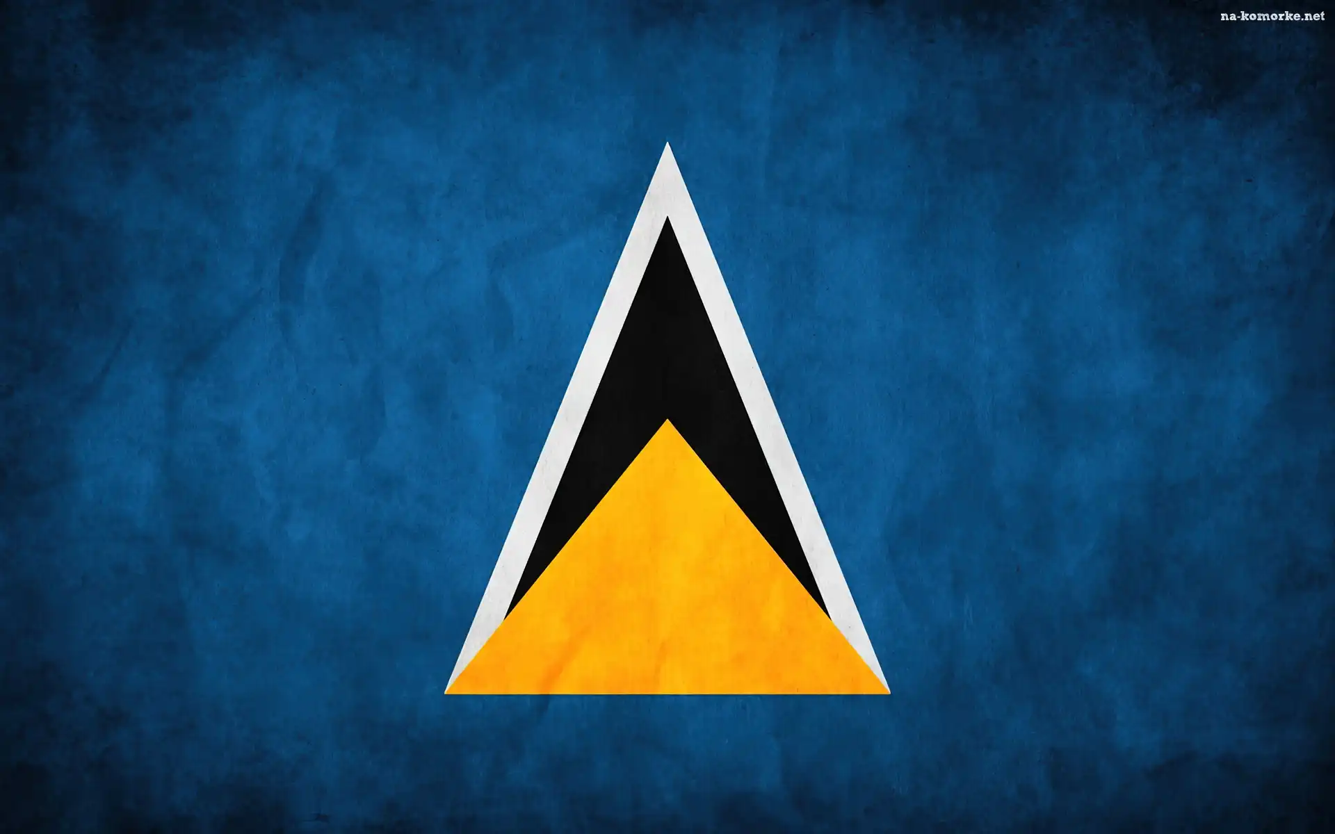 Flaga, Państwa, Saint Lucia