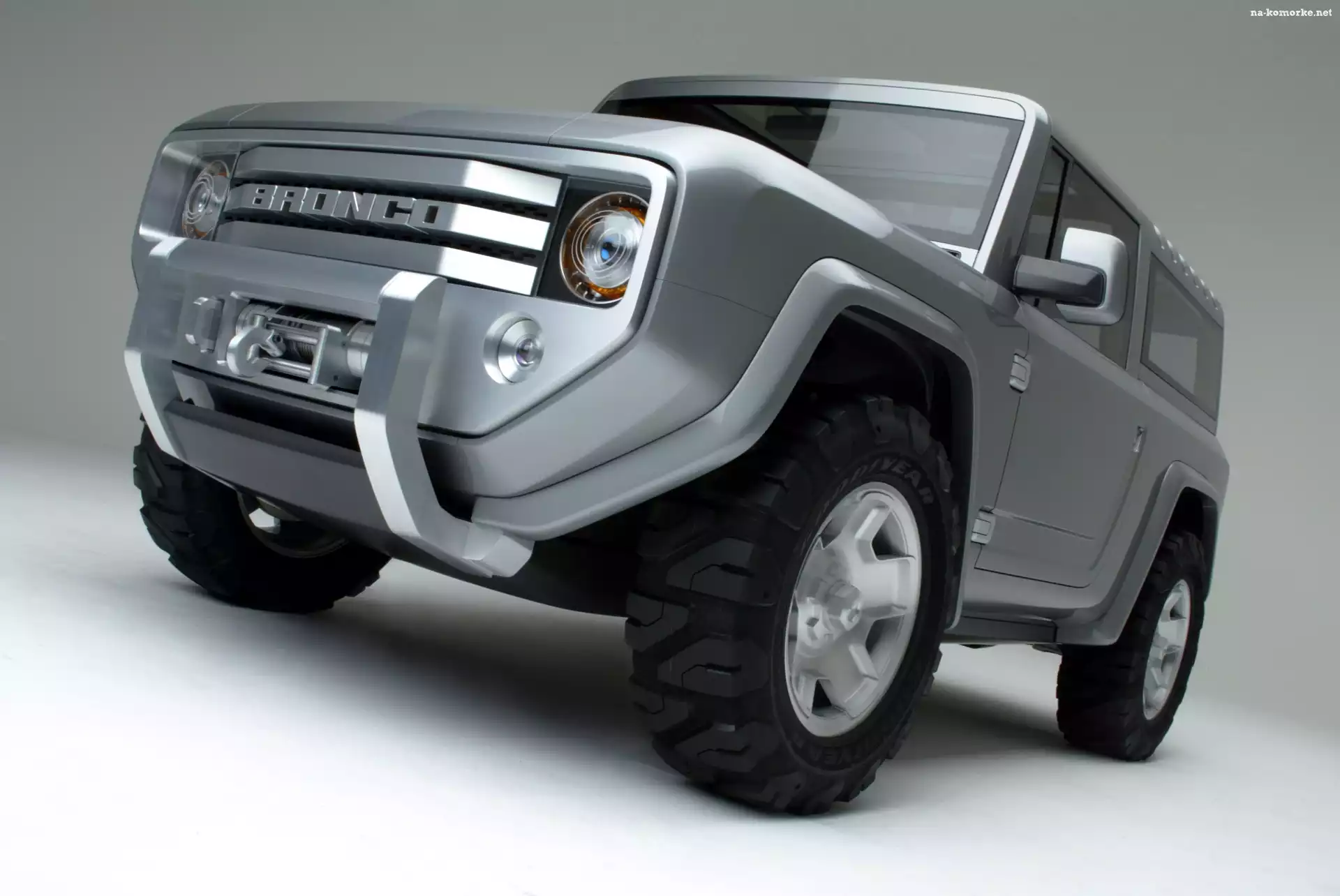 Ford, Bronco, Samochód 3D
