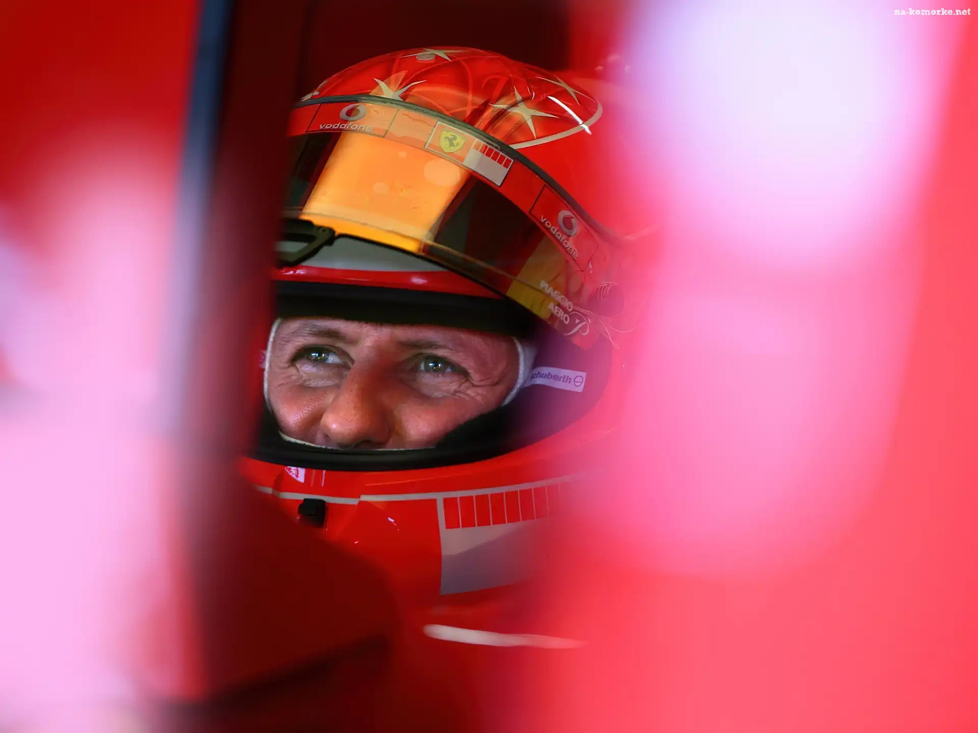 Formuła 1, kask , głowa