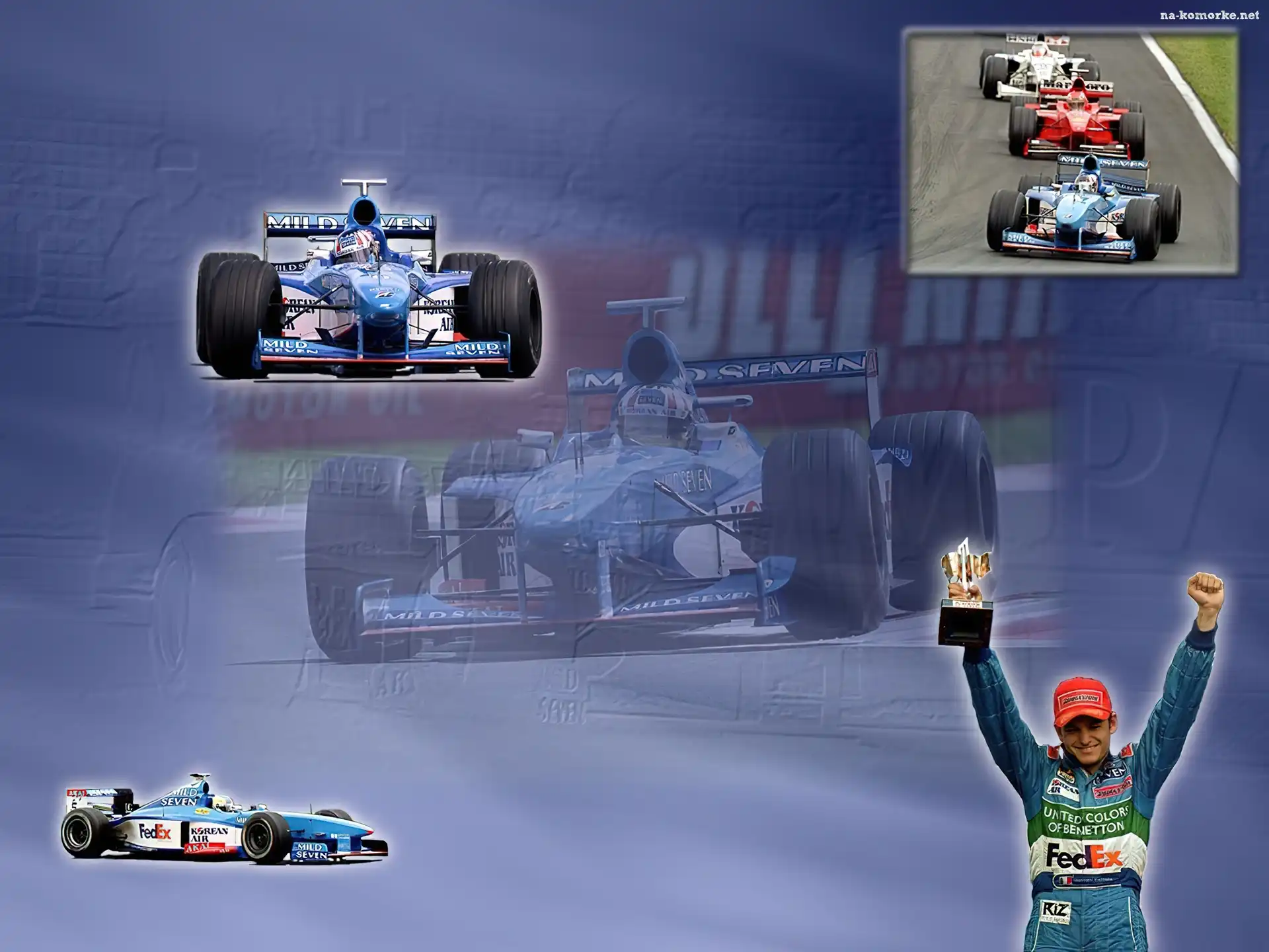 Formuła 1, zwycięzca , bolid