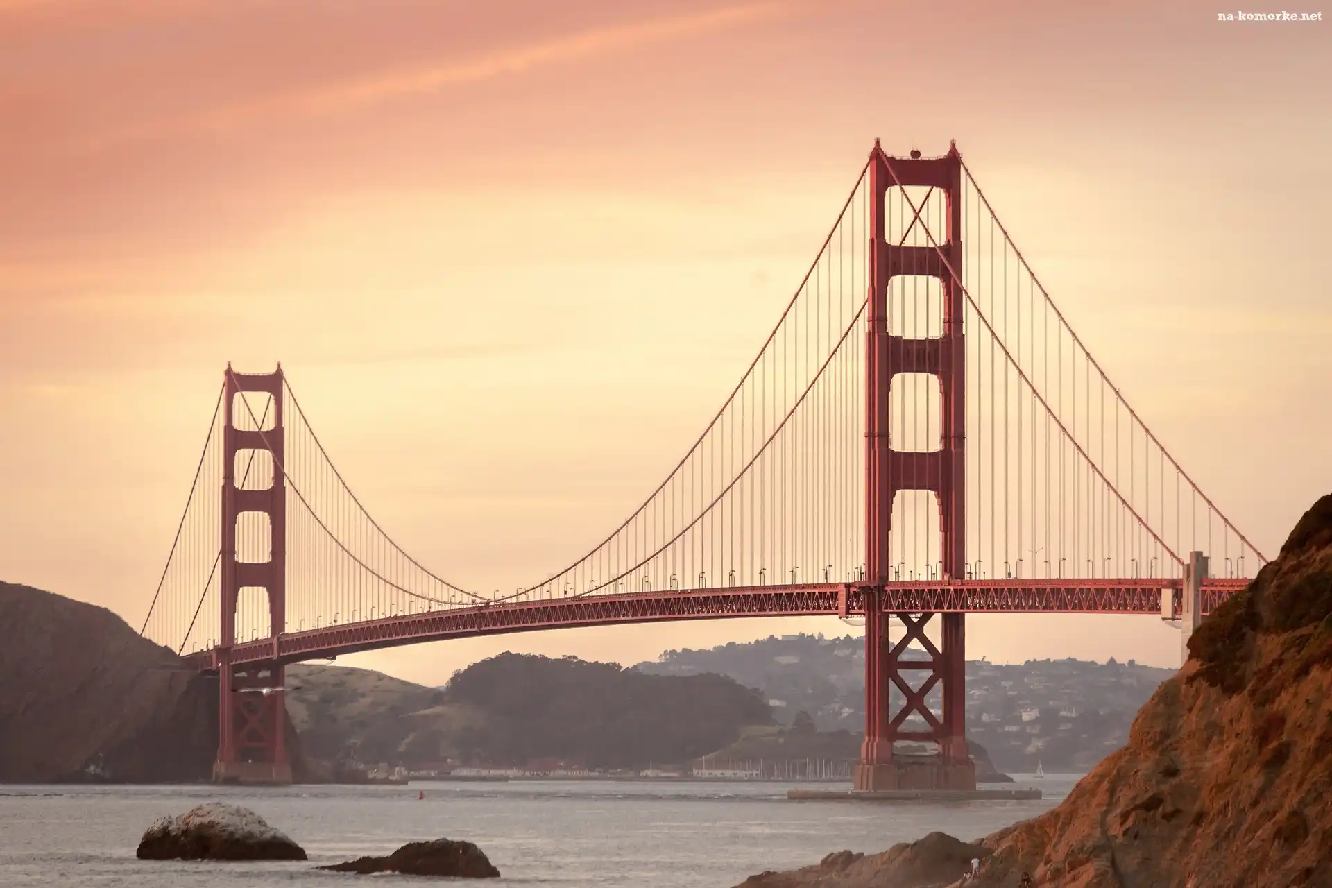 San Francisco, Golden Gate, Stany Zjednoczone, Most
