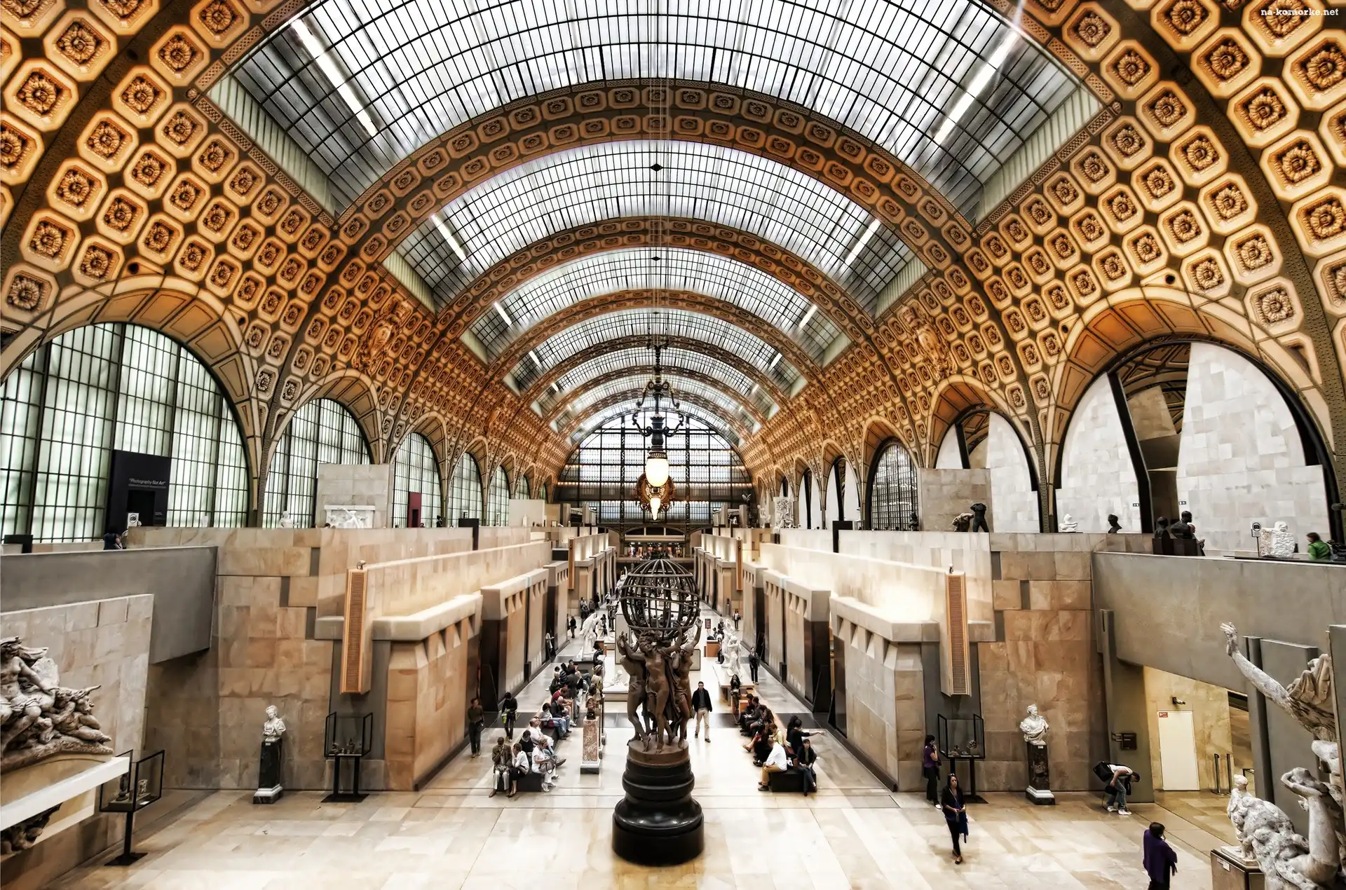 Wnętrze, Francja, Trey Ratcliff, Muzeum, Sztuki, Louvr, Paryż